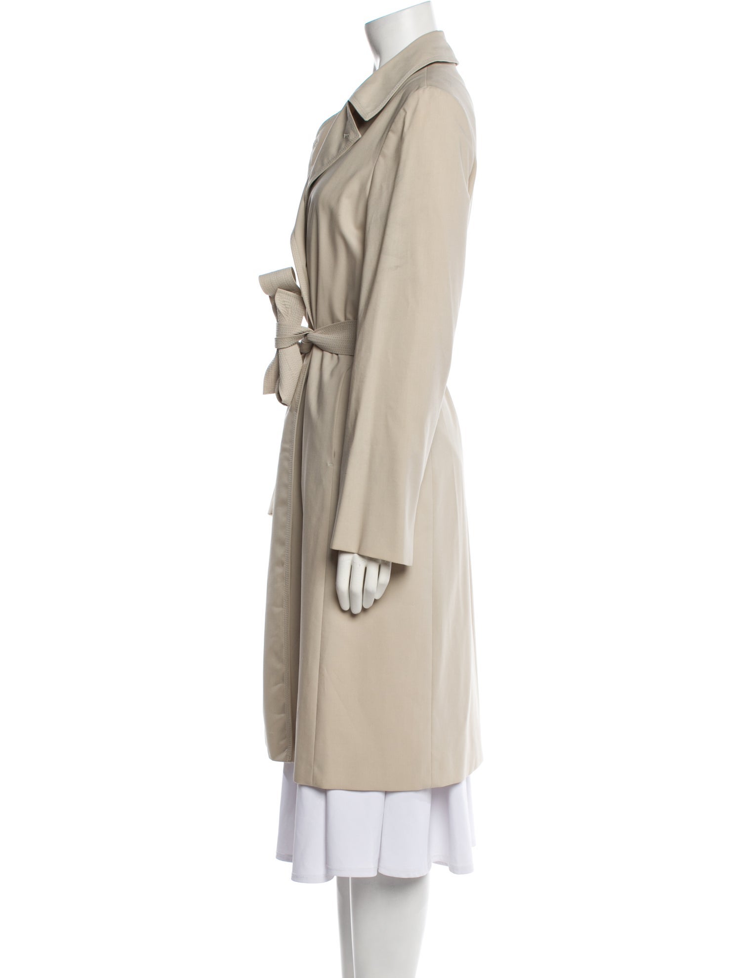 Marlowe Wool Trench Coat