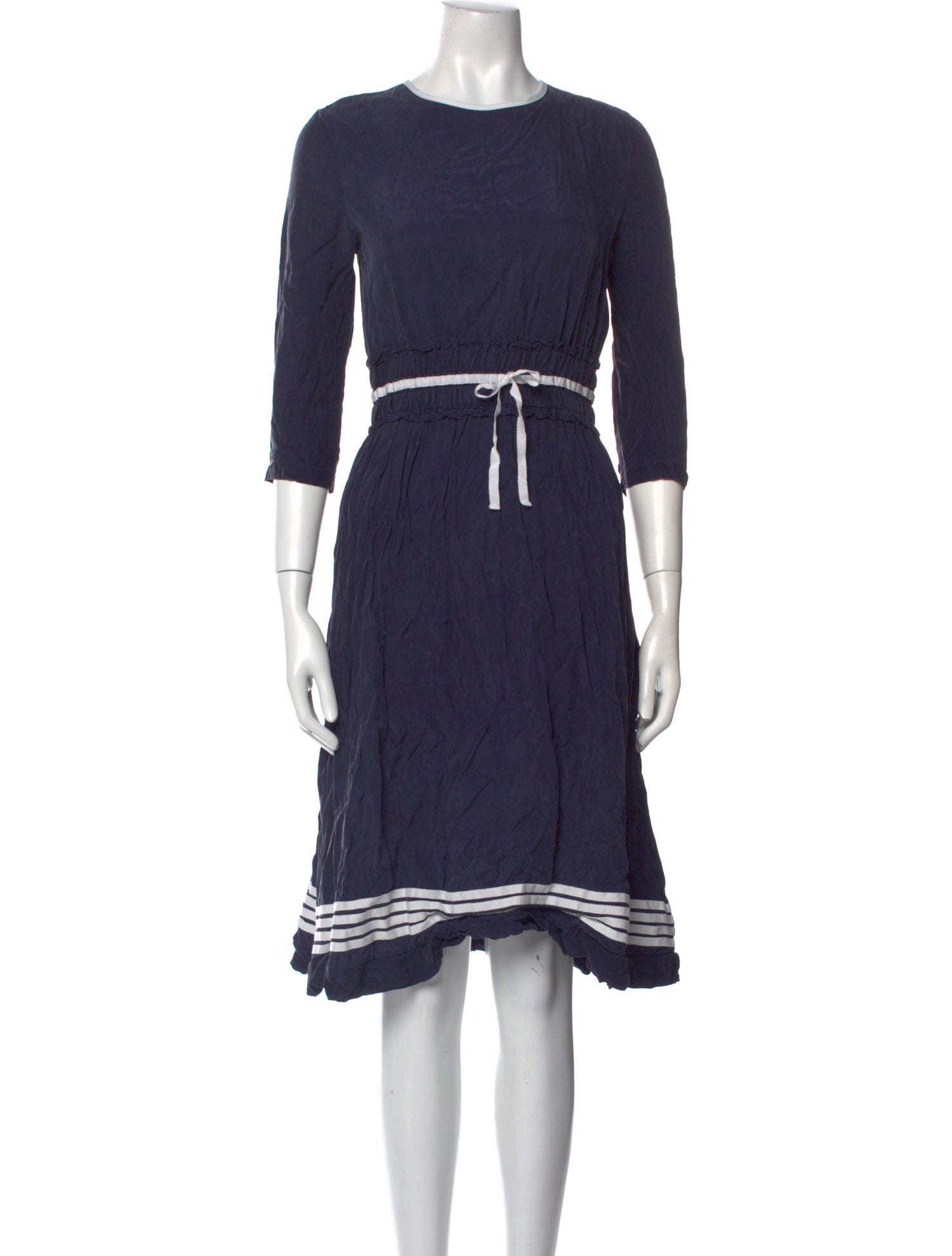Marlowe Crew Neck Knee-Length Dress