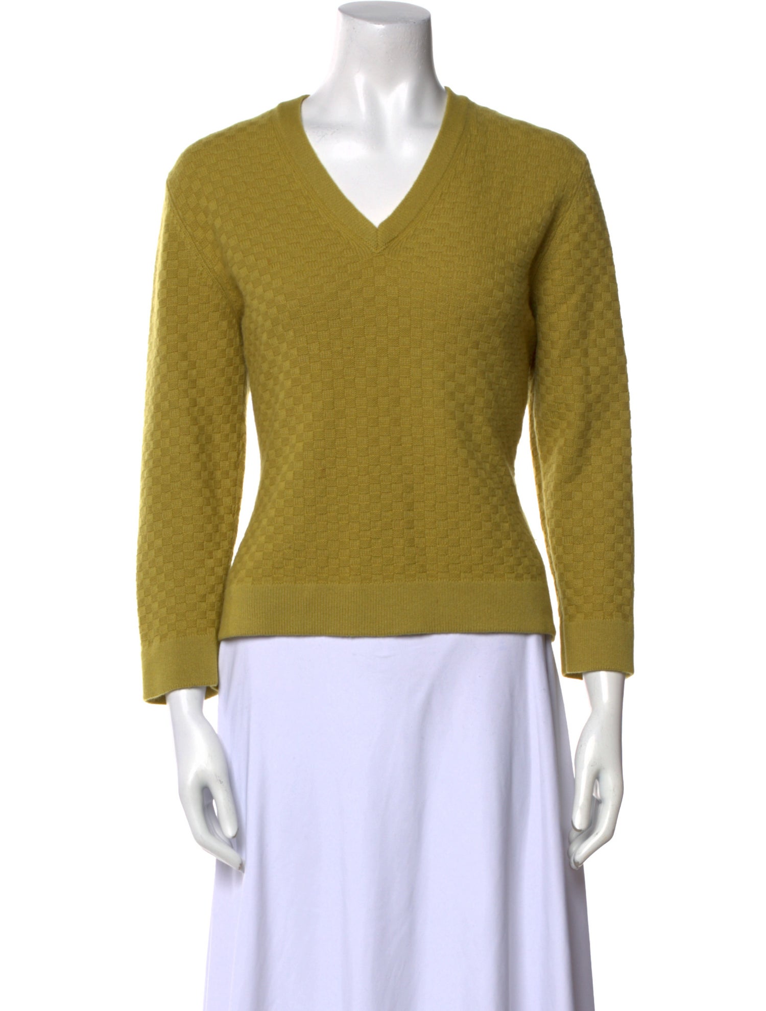 Marlowe Cashmere V-Neck Sweater