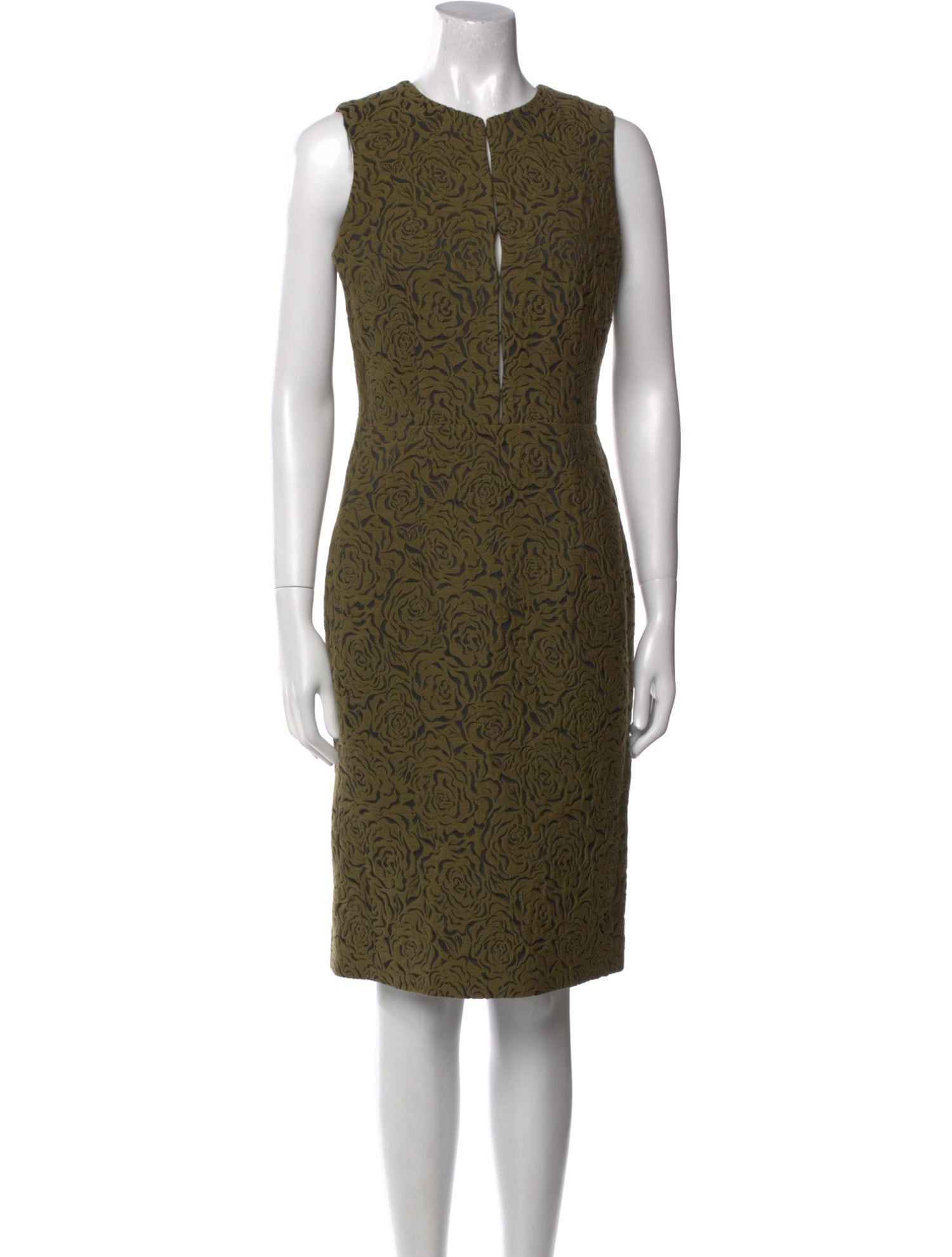 Marlowe Silk Knee-Length Dress
