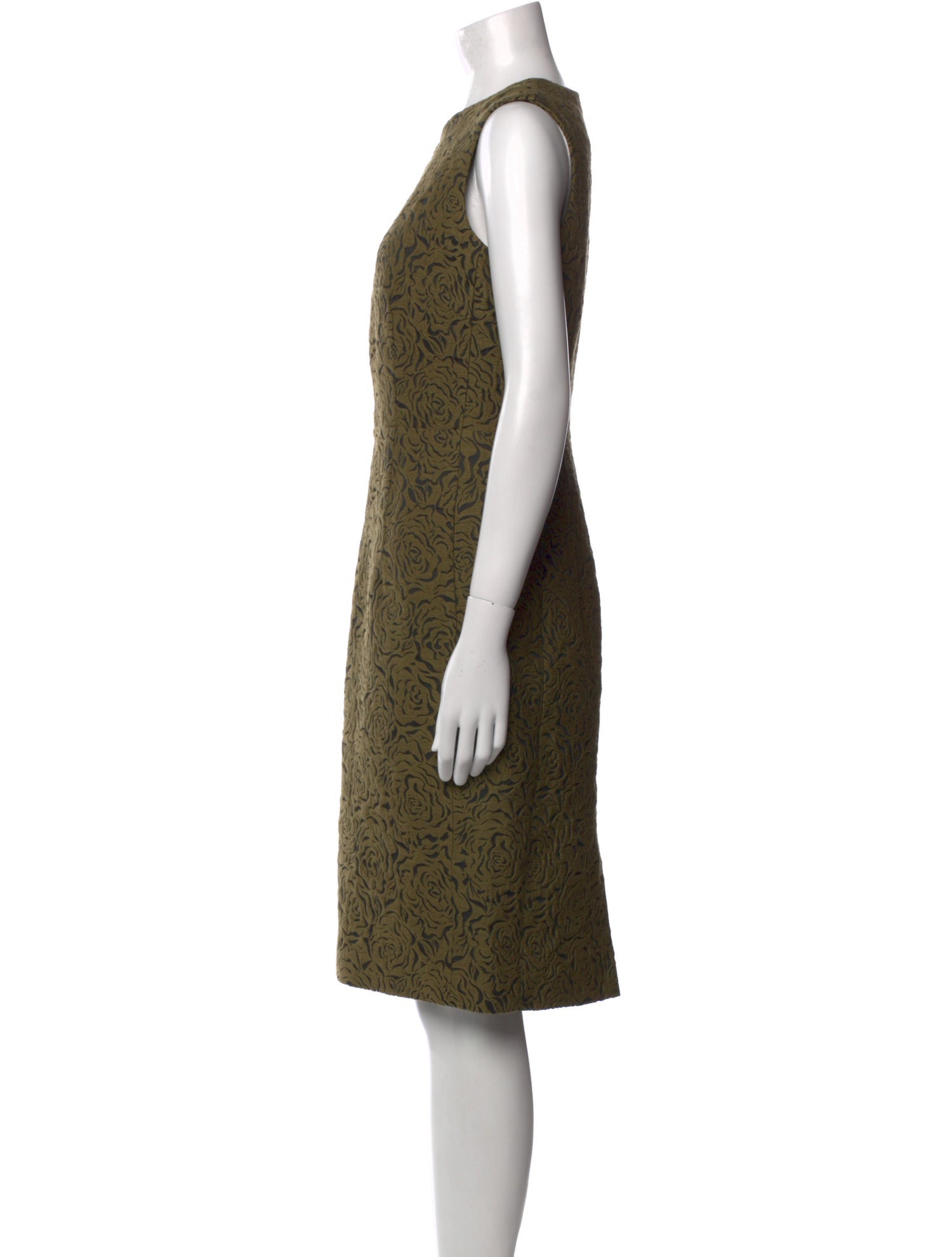 Marlowe Silk Knee-Length Dress