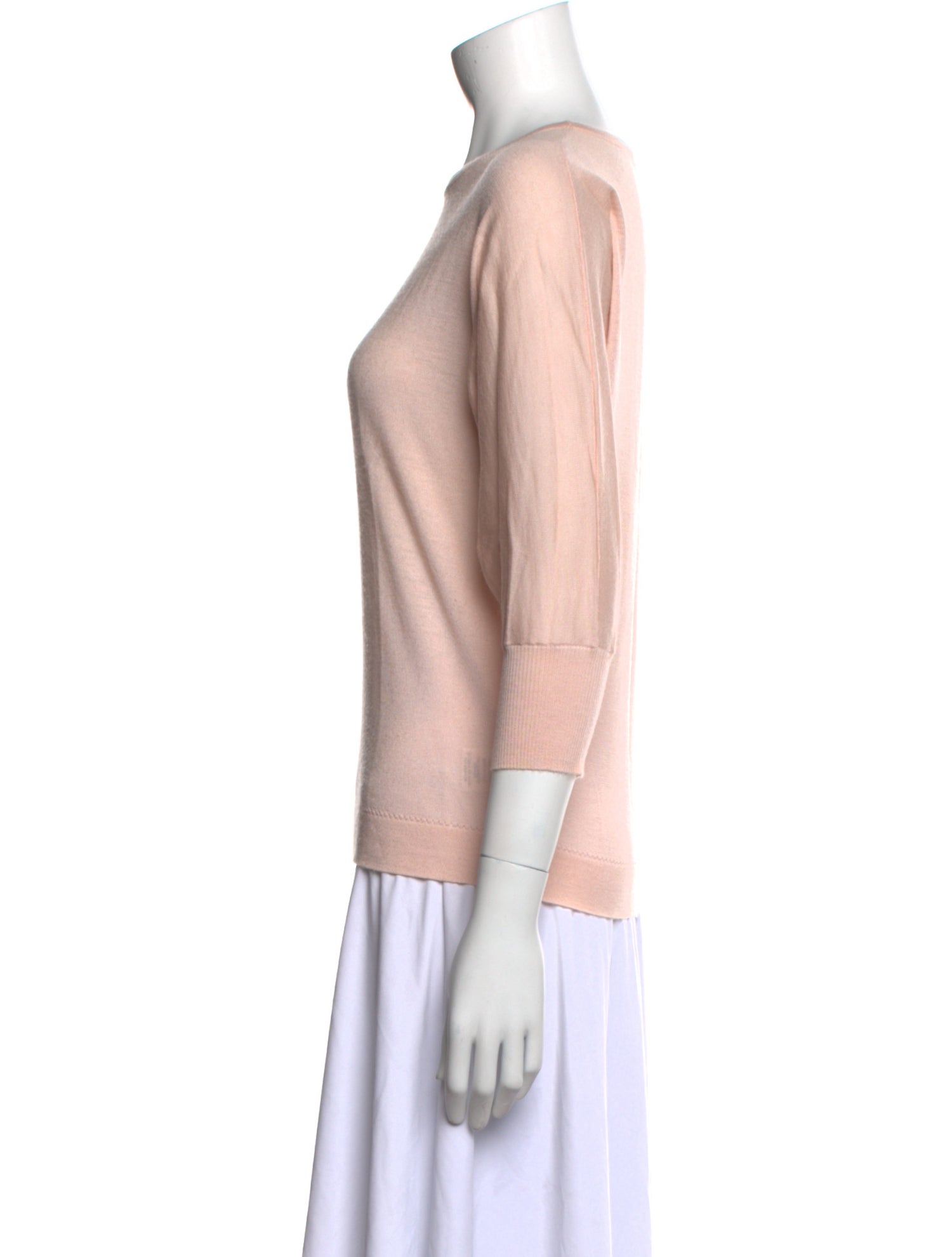 Marlowe Cashmere Bateau Neckline Sweater