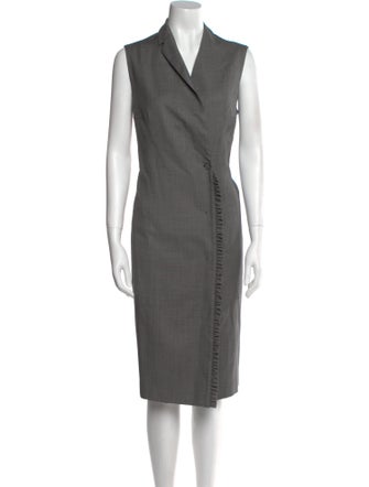Marlowe Wool Midi Length Dress