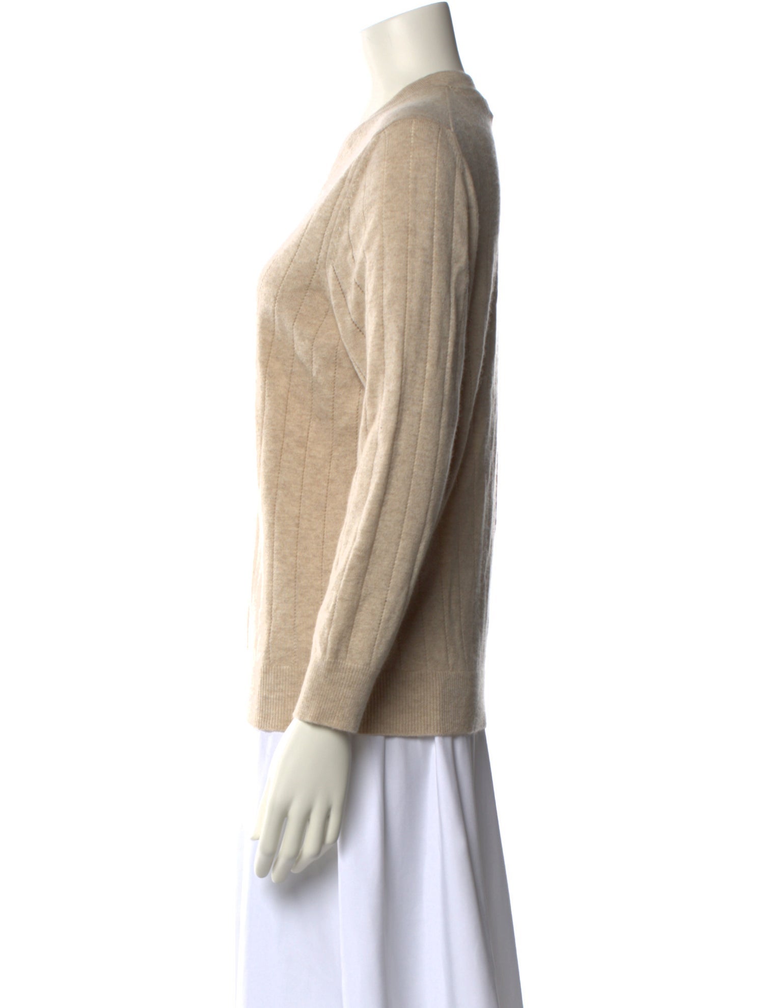 Marlowe Cashmere V-Neck Sweater