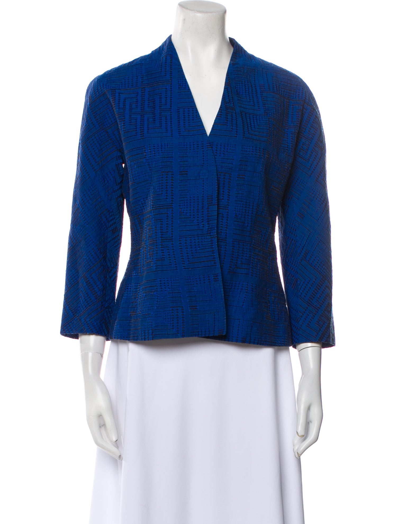 Marlowe Wool Striped Blazer
