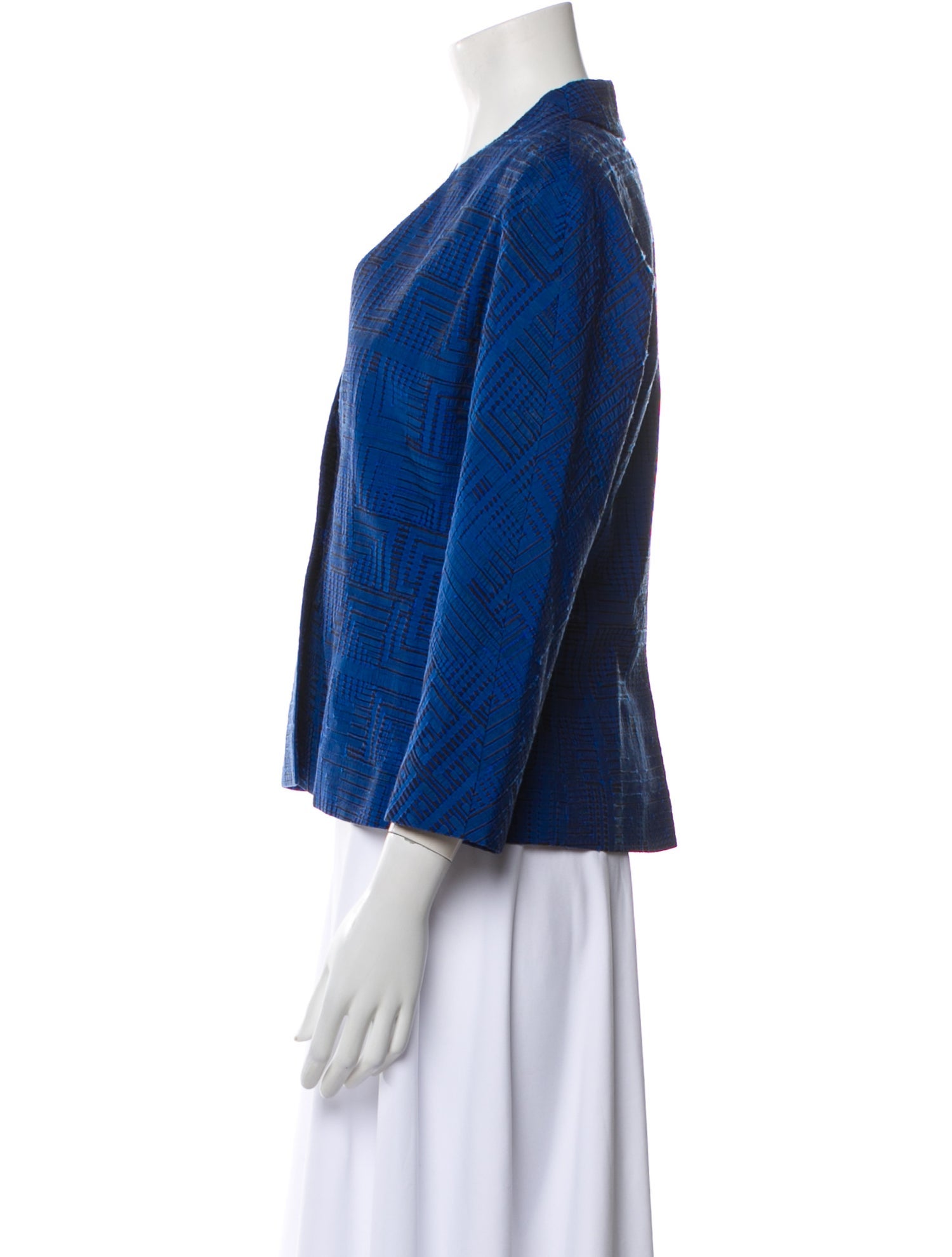 Marlowe Wool Striped Blazer