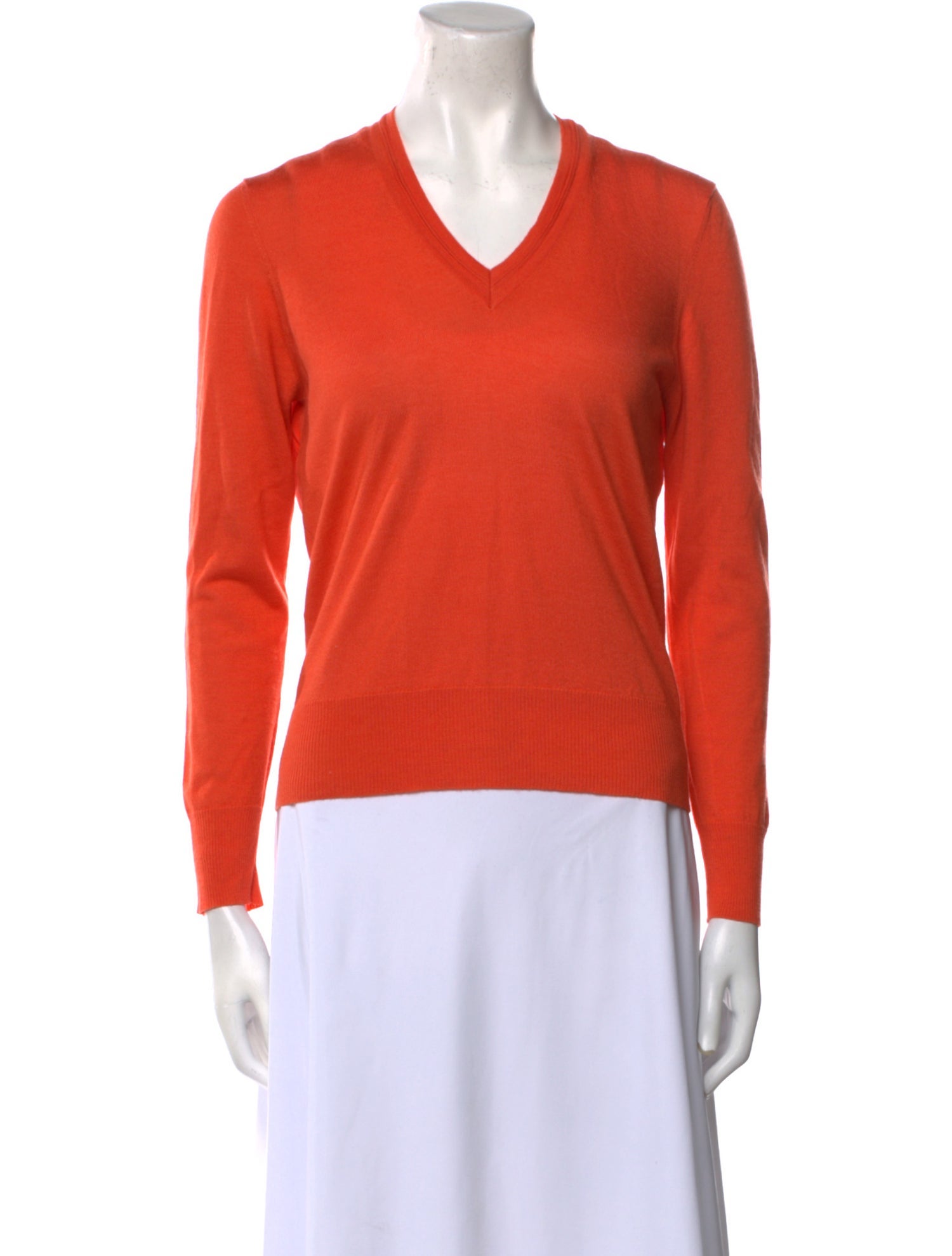 Marlowe Silk V-Neck Sweater