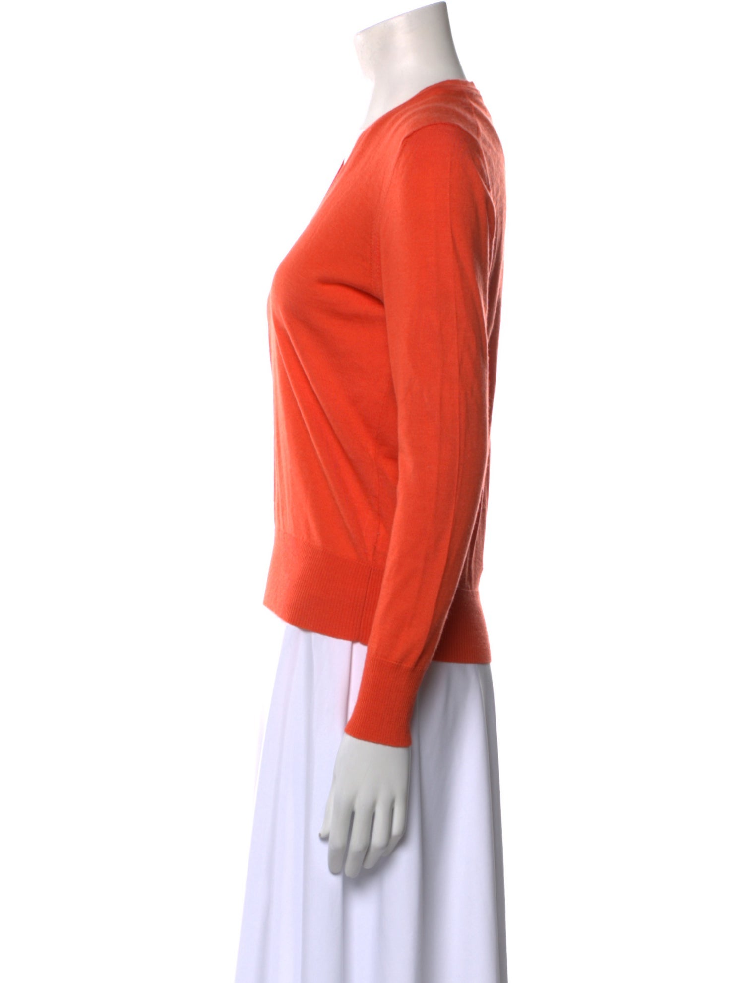 Marlowe Silk V-Neck Sweater