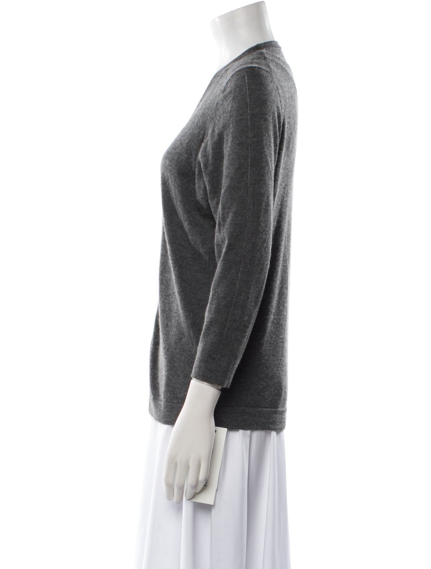 Marlowe Cashmere V-Neck Sweater