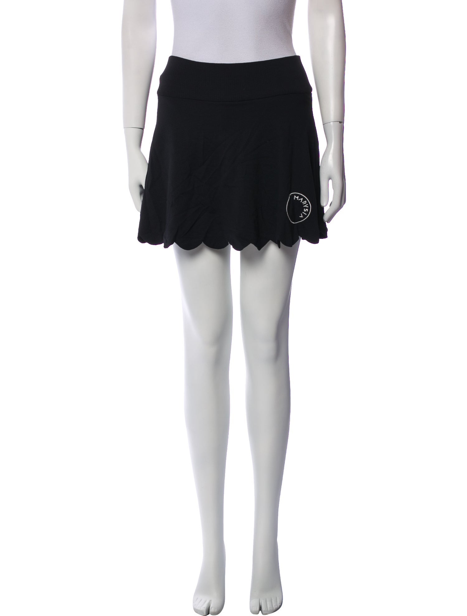 Marysia Sport Scalloped Accent Mini Skirt