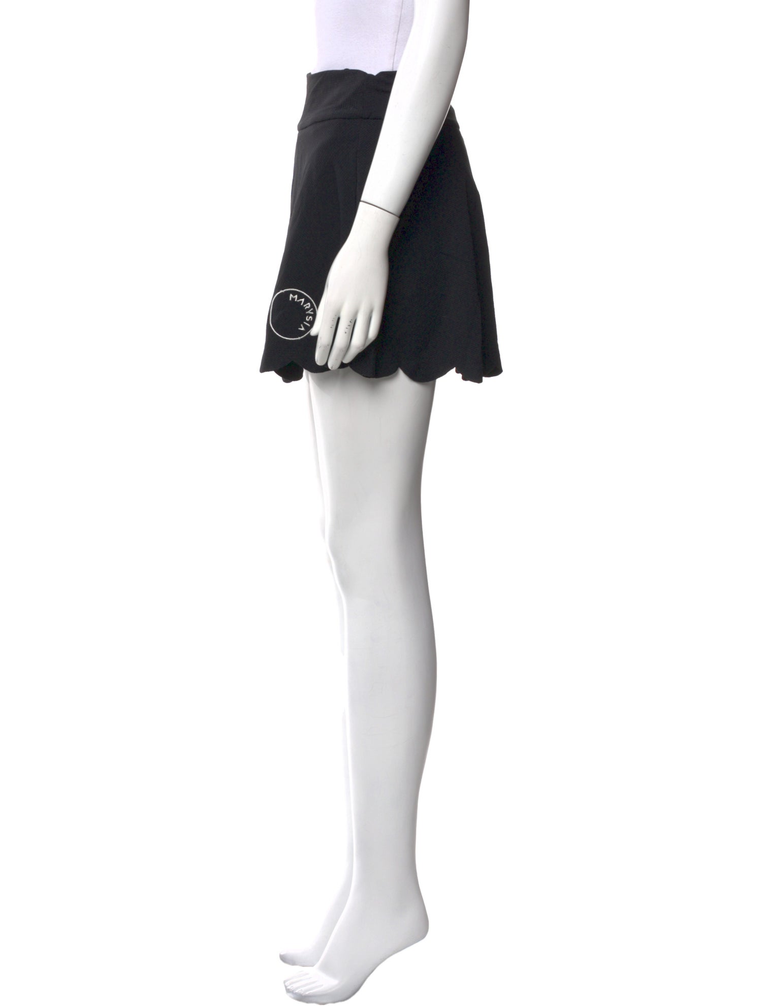 Marysia Sport Scalloped Accent Mini Skirt w/ Tags