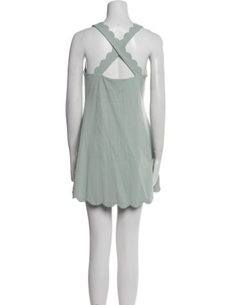 Marysia Sport Square Neckline Mini Dress