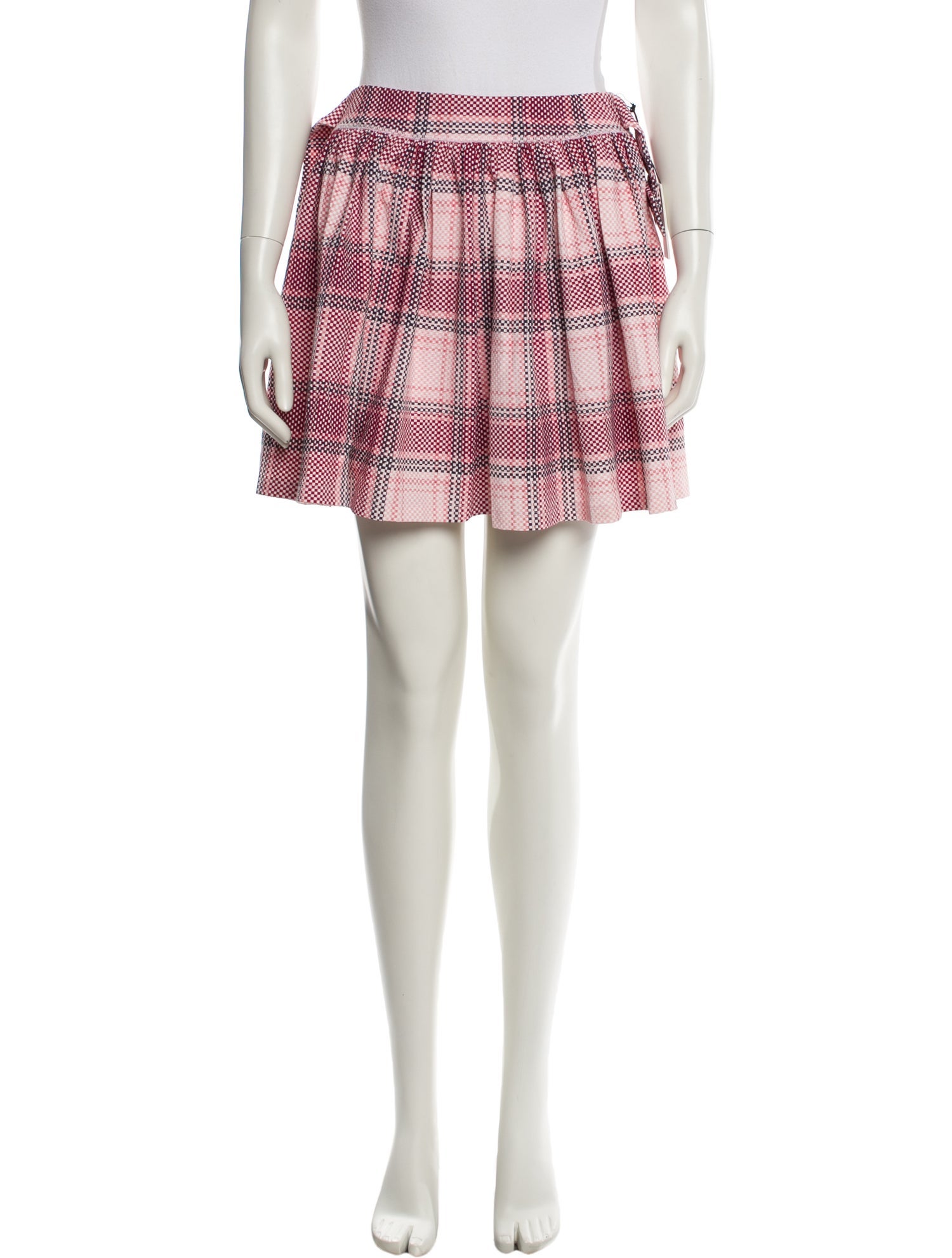 Marysia Sport Plaid Print Mini Shorts