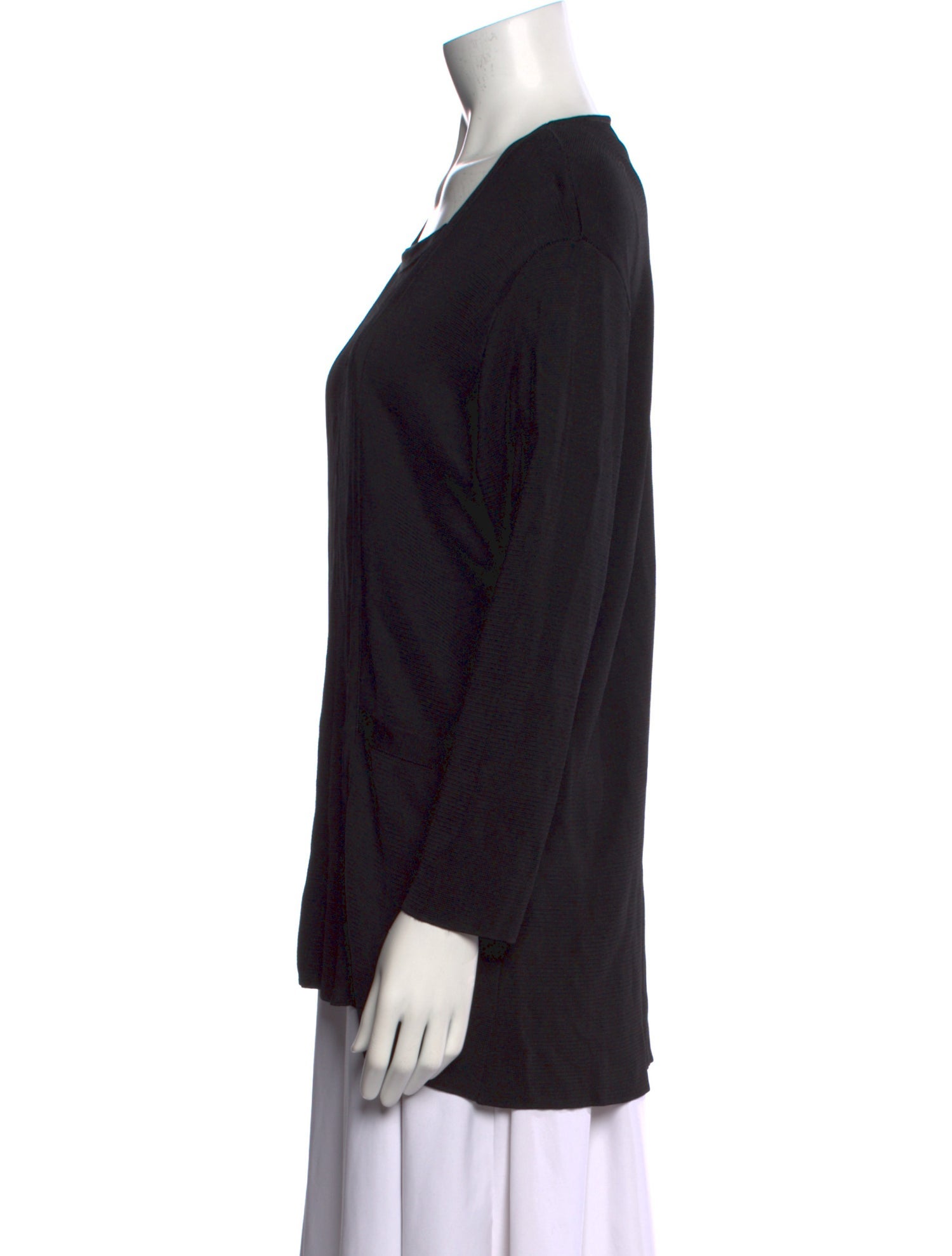 Marina Spadafora Square Neckline Three-Quarter Sleeve Top