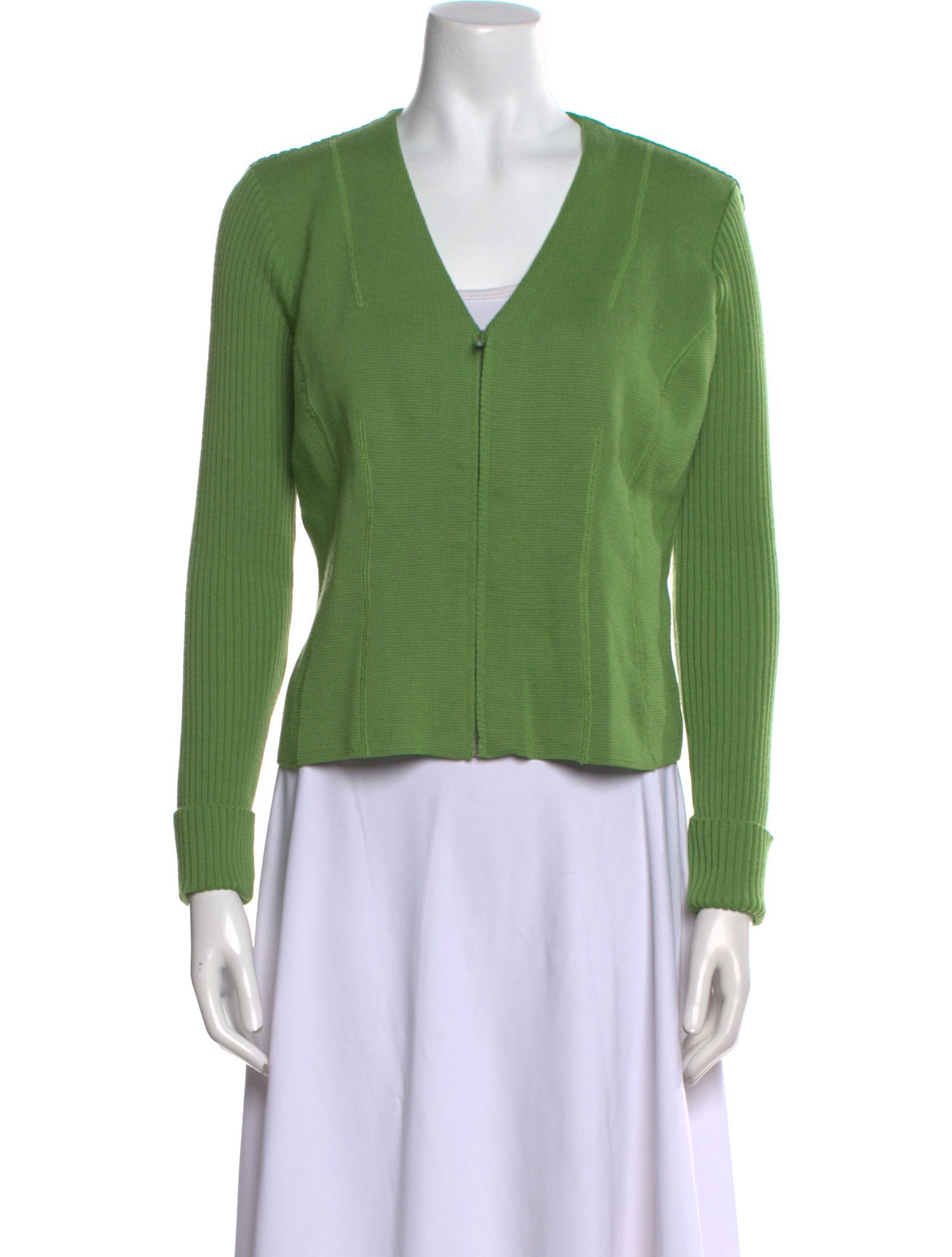 Marina Spadafora Virgin Wool V-Neck Sweater
