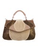 Matthew Williamson Shearling Wool Shoulder Bag