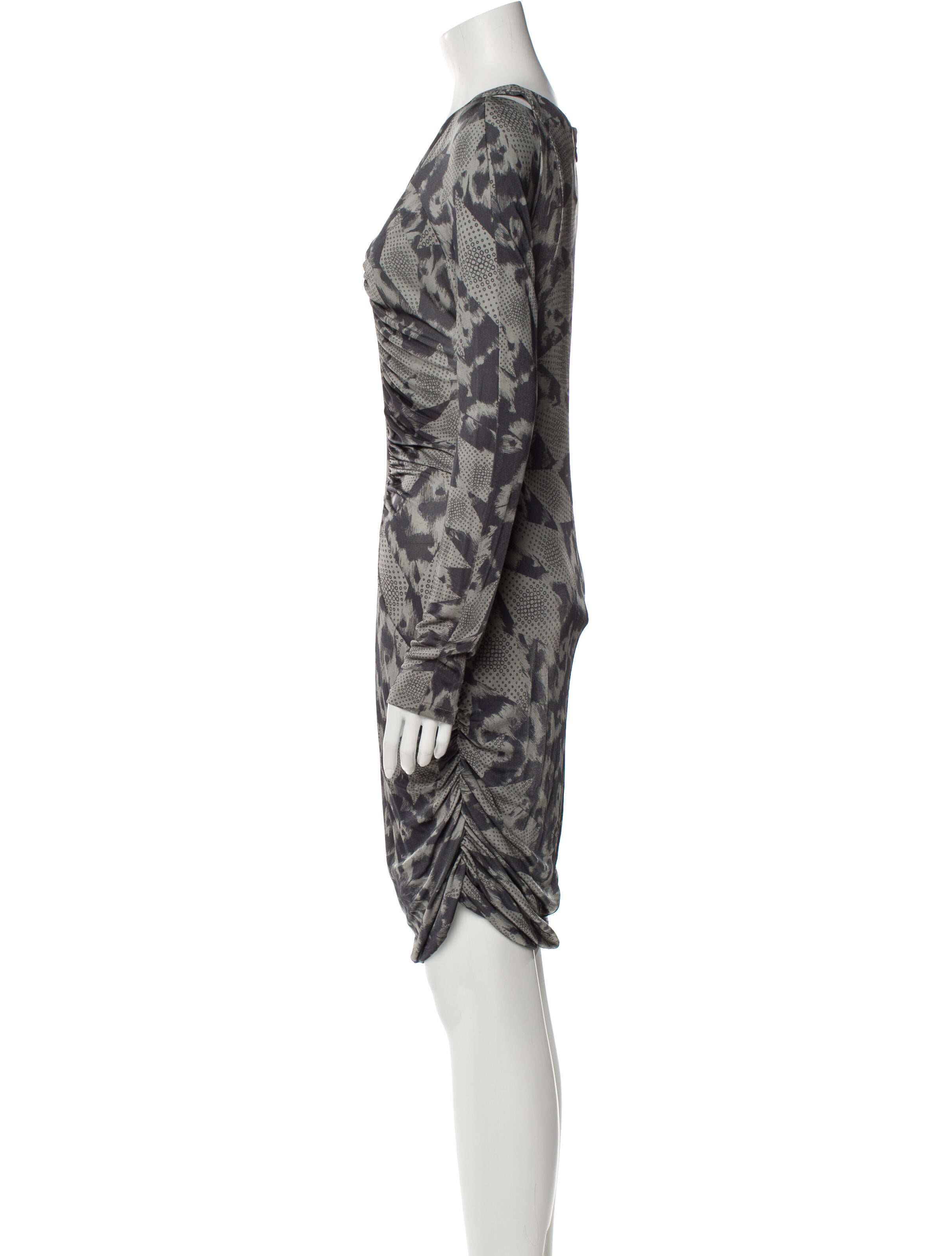 Matthew Williamson Animal Print Knee-Length Dress w/ Tags