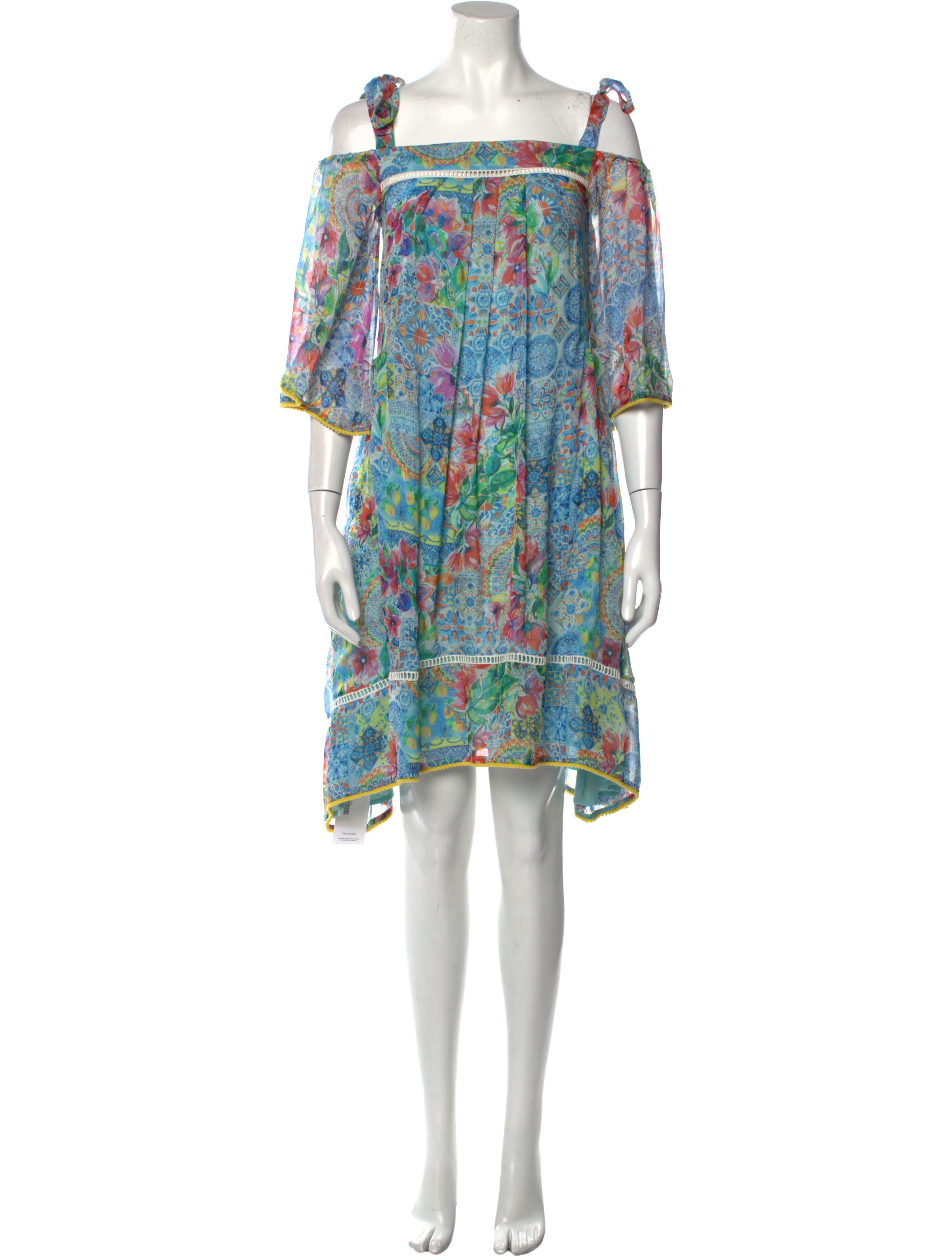 Matthew Williamson Silk Knee-Length Dress
