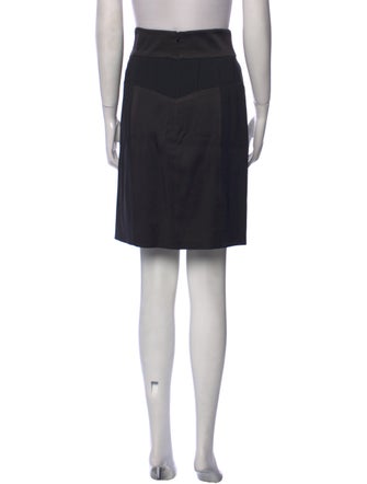 Matthew Williamson Pleated Accents Knee-Length Skirt