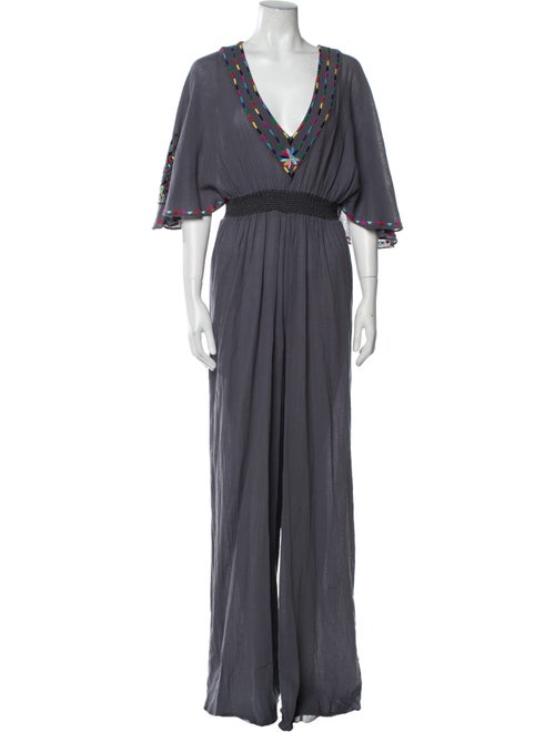 Matthew Williamson V-Neck Jumpsuit