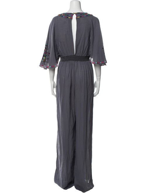 Matthew Williamson V-Neck Jumpsuit