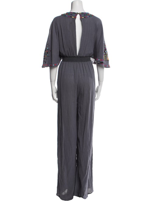 Matthew Williamson V-Neck Jumpsuit