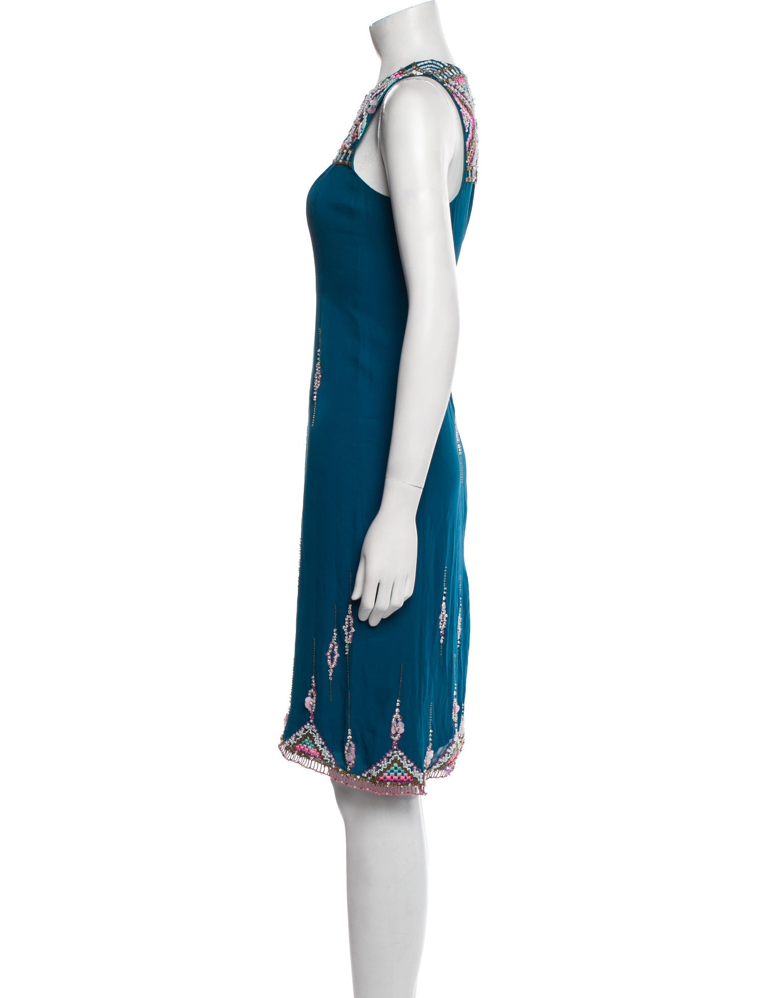 Matthew Williamson Silk Knee-Length Dress