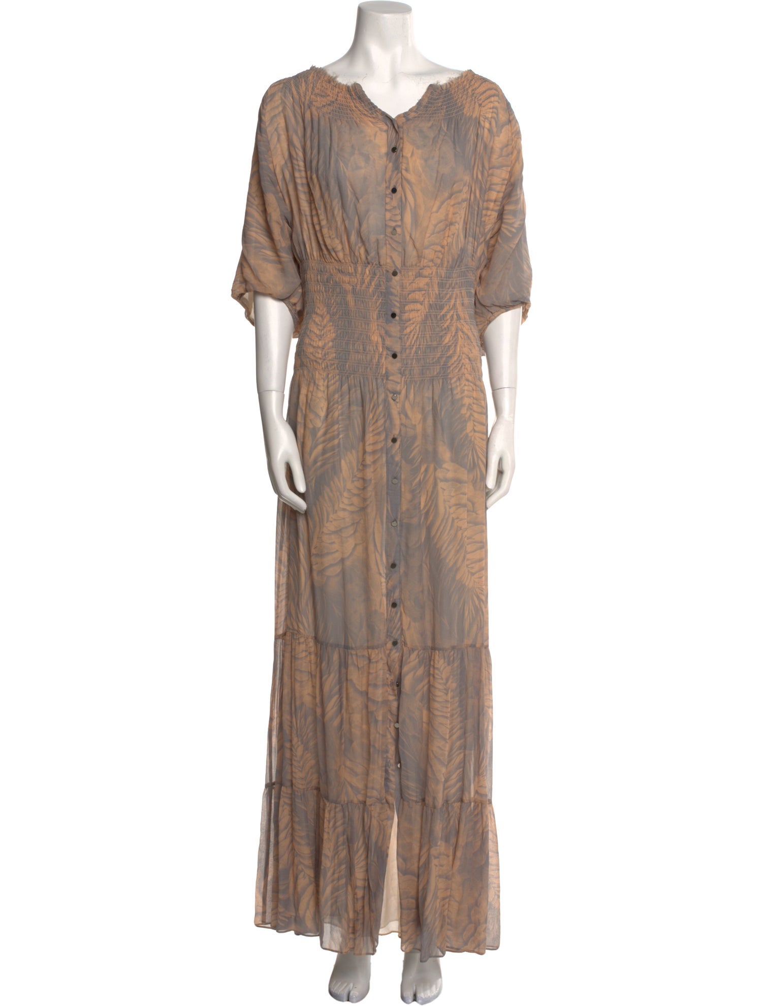 Matthew Williamson Silk Long Dress