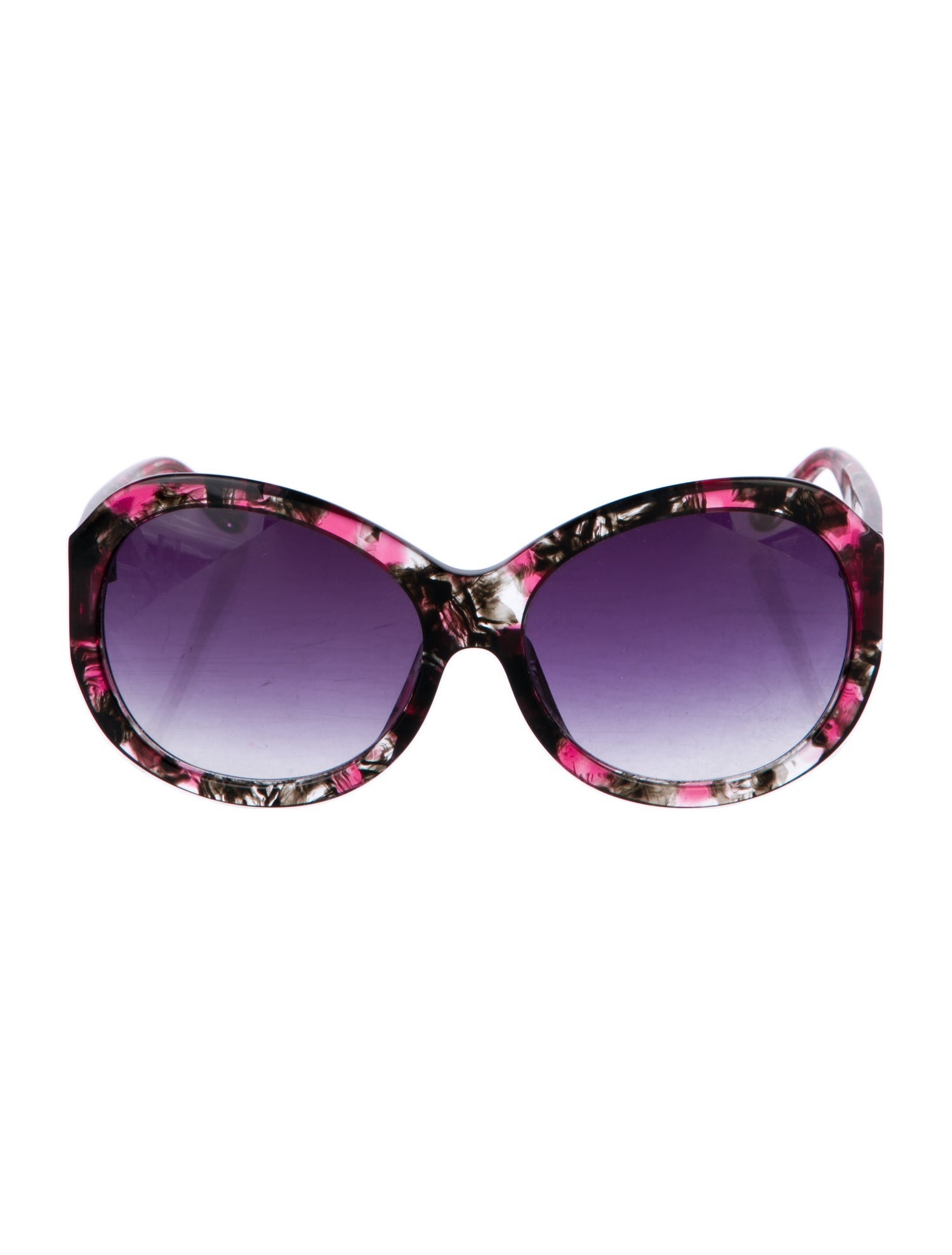 Matthew Williamson Oversize Gradient Sunglasses