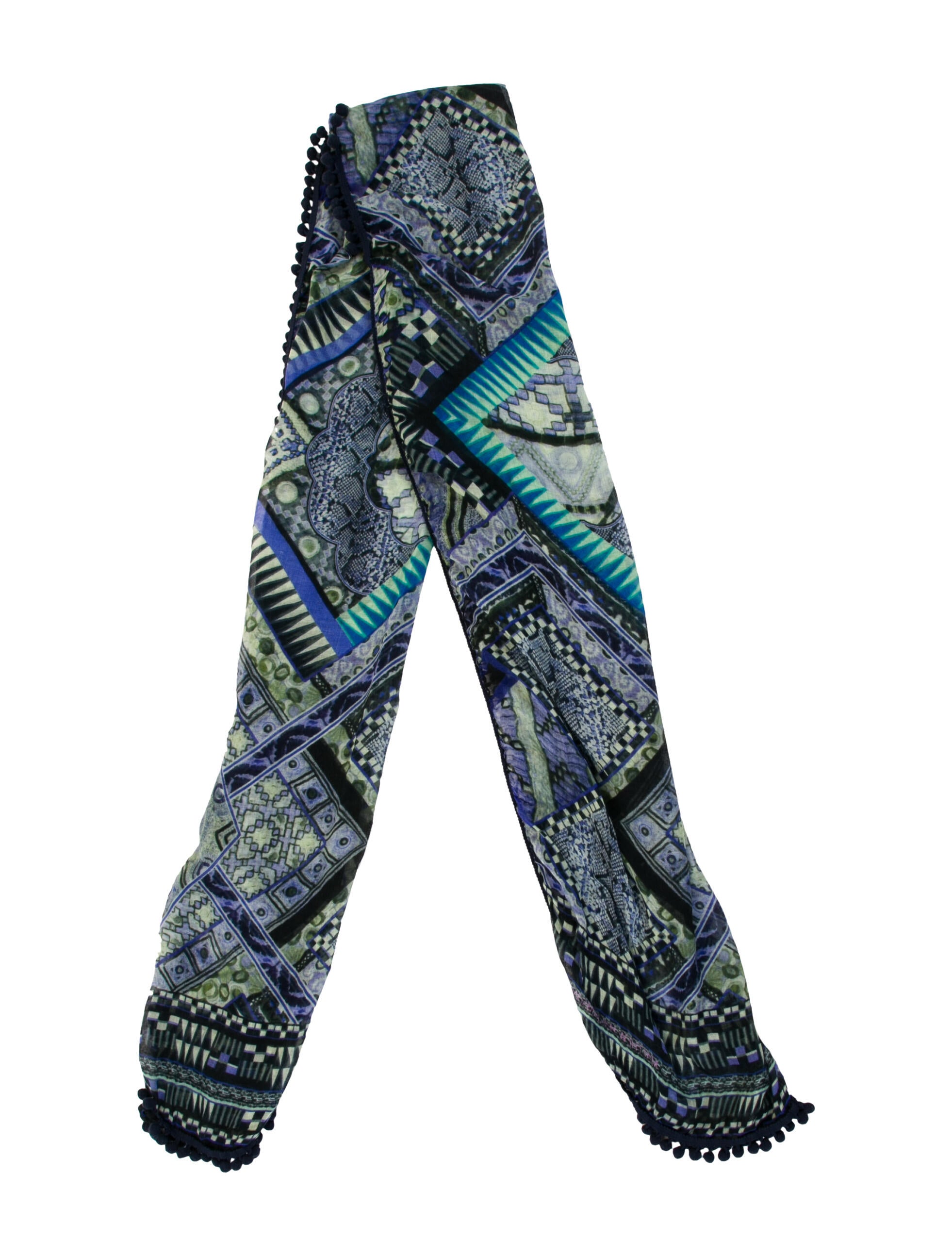 Matthew Williamson Floral Print Scarf