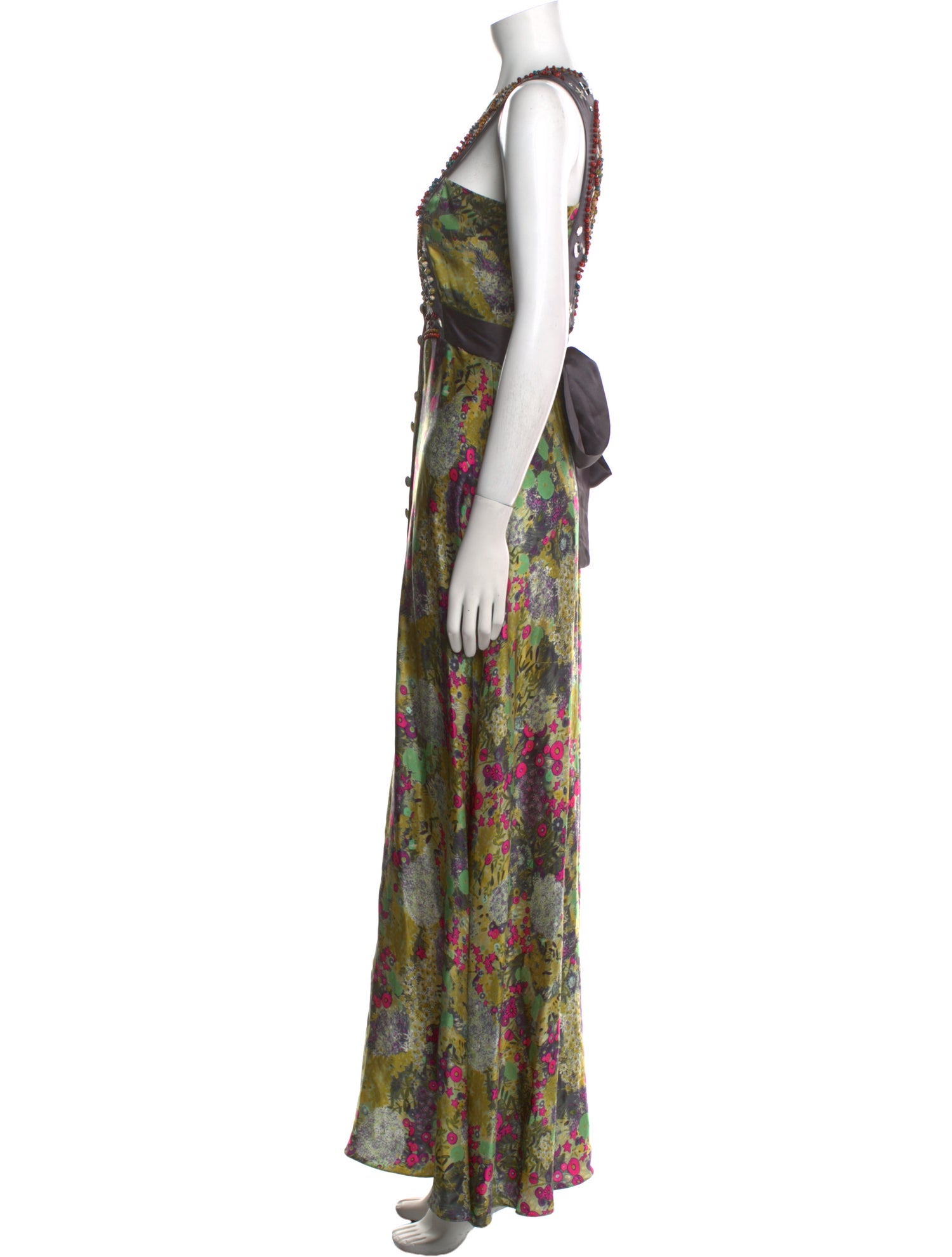 Matthew Williamson Silk Long Dress