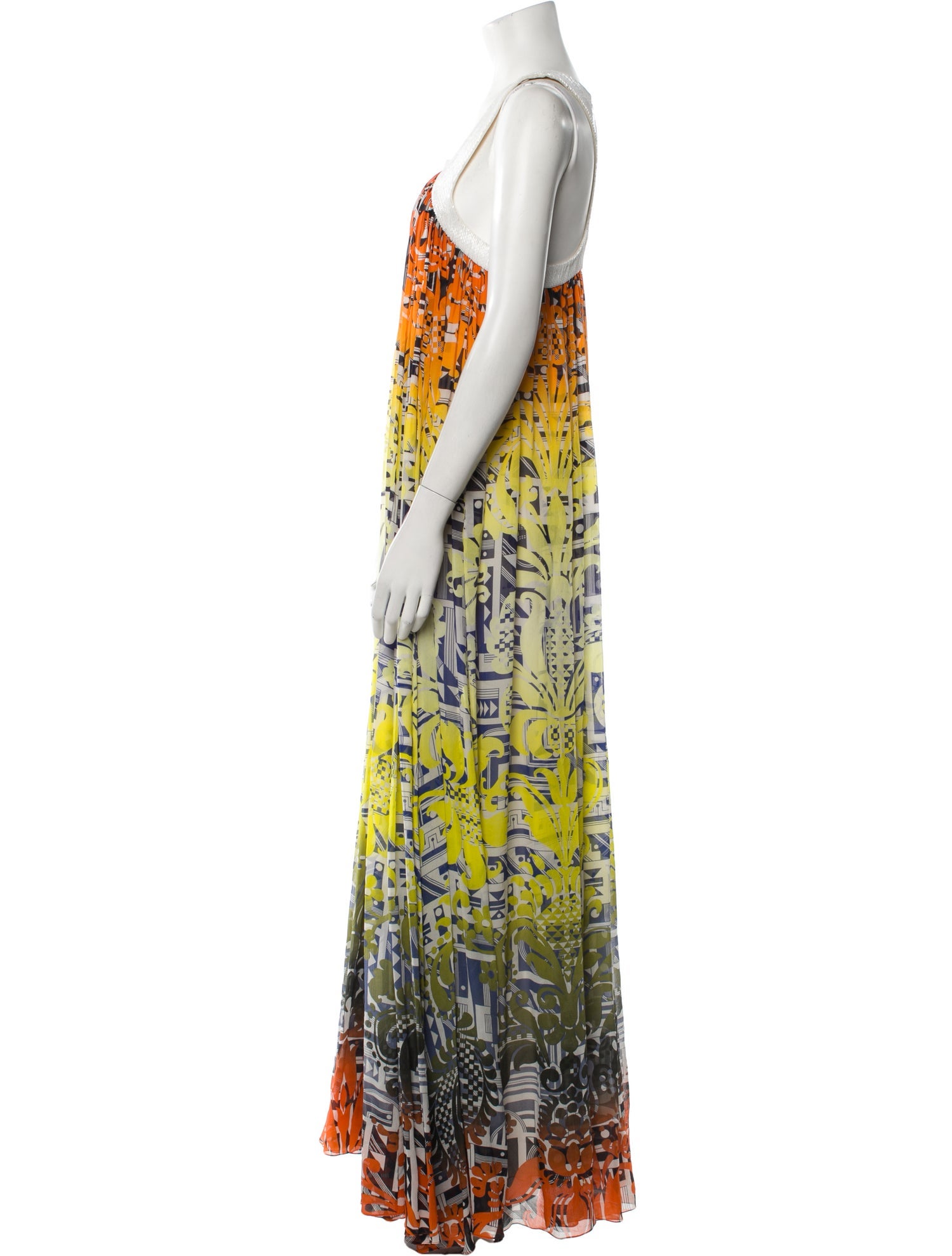 Matthew Williamson Silk Long Dress