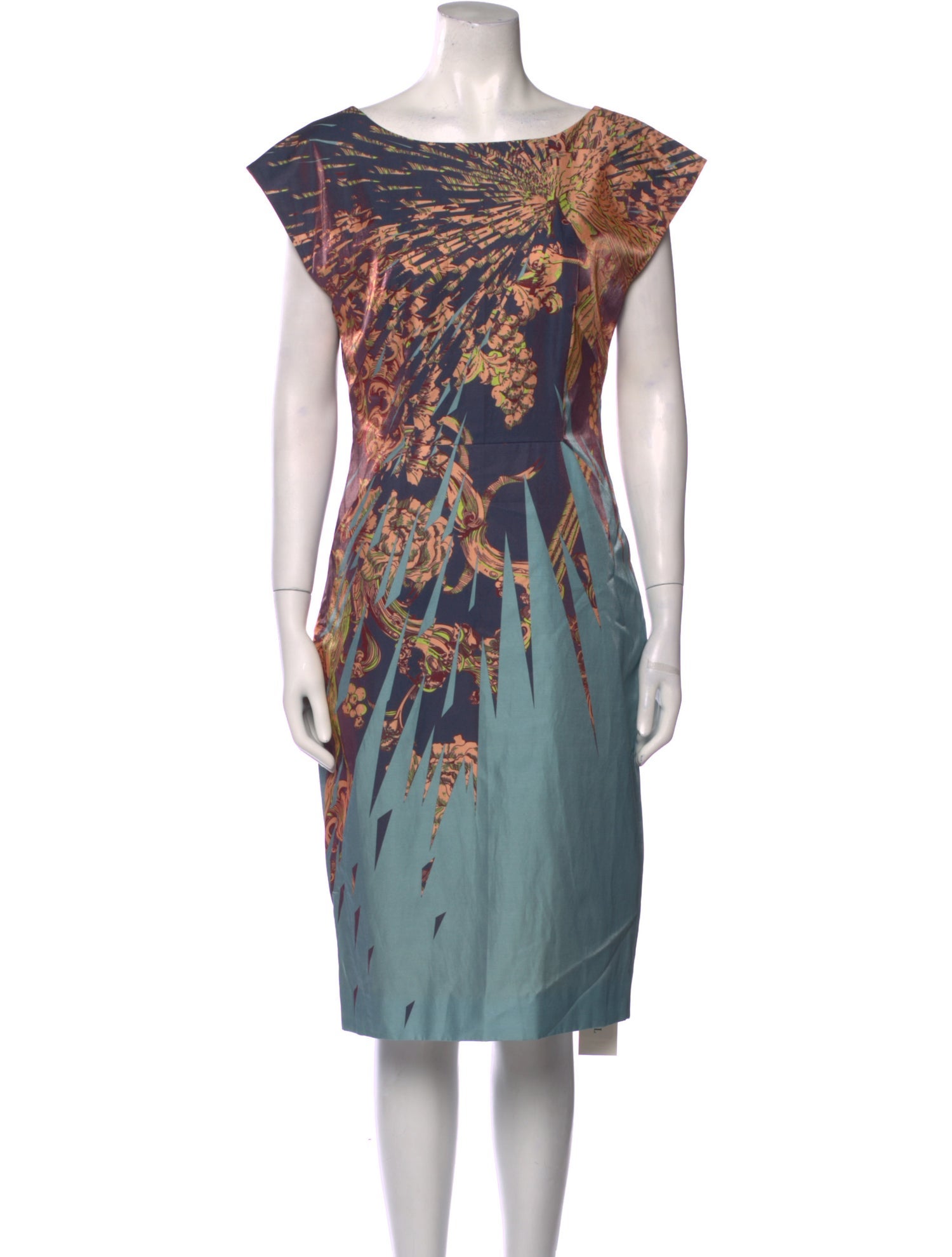 Matthew Williamson Printed Midi Length Dress