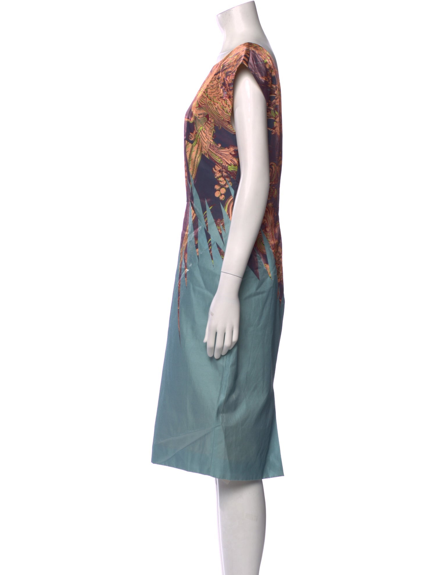 Matthew Williamson Printed Midi Length Dress