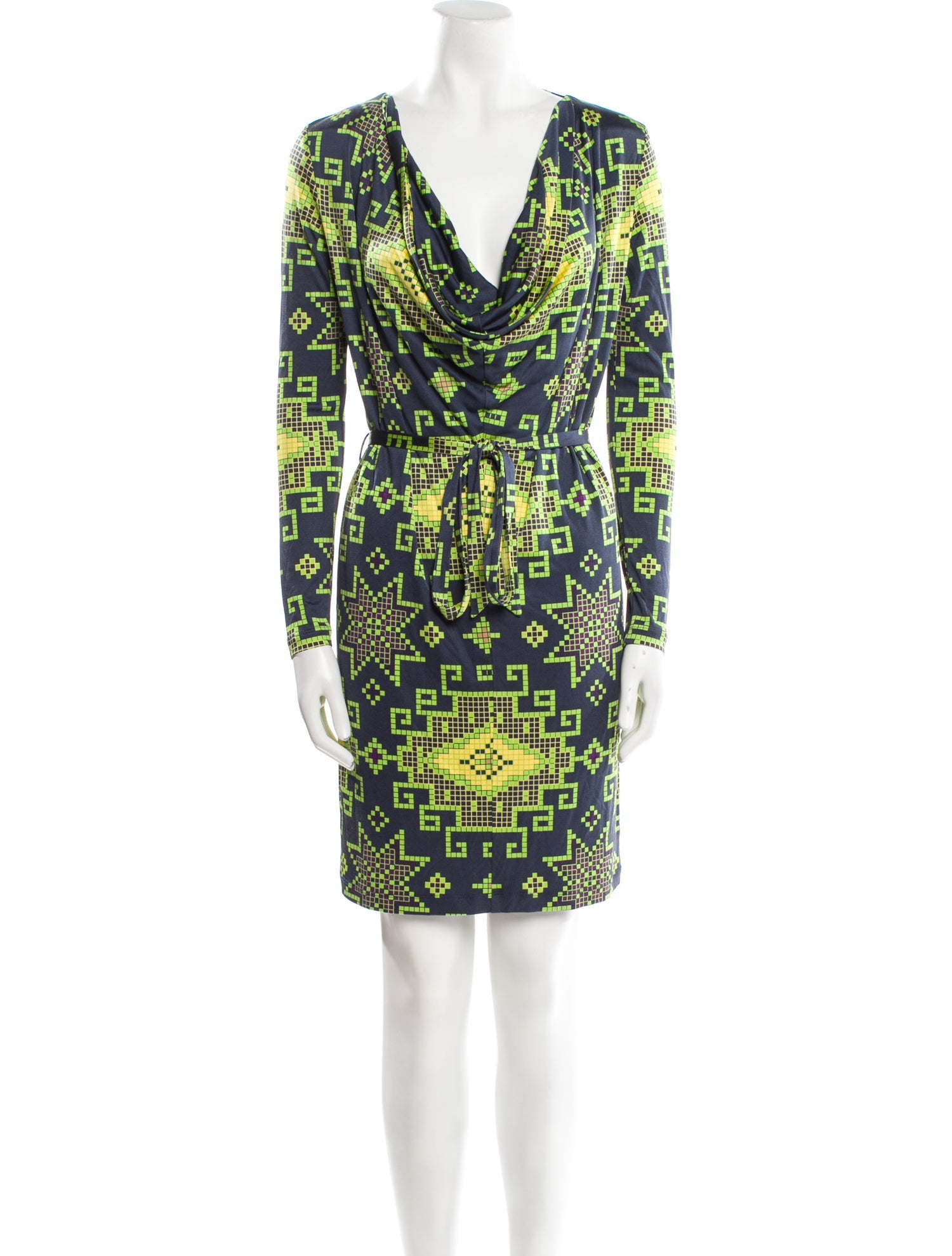 Matthew Williamson Printed Mini Dress