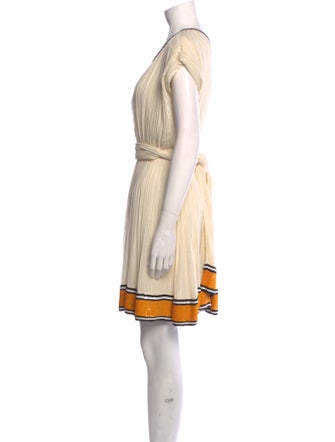 Matthew Williamson V-Neck Mini Dress