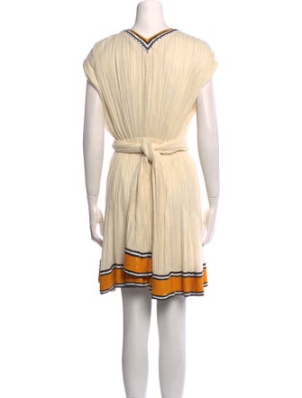 Matthew Williamson V-Neck Mini Dress