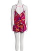 Matthew Williamson Silk Floral Print Short Set