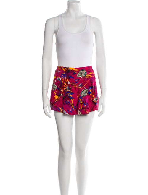 Matthew Williamson Silk Floral Print Short Set