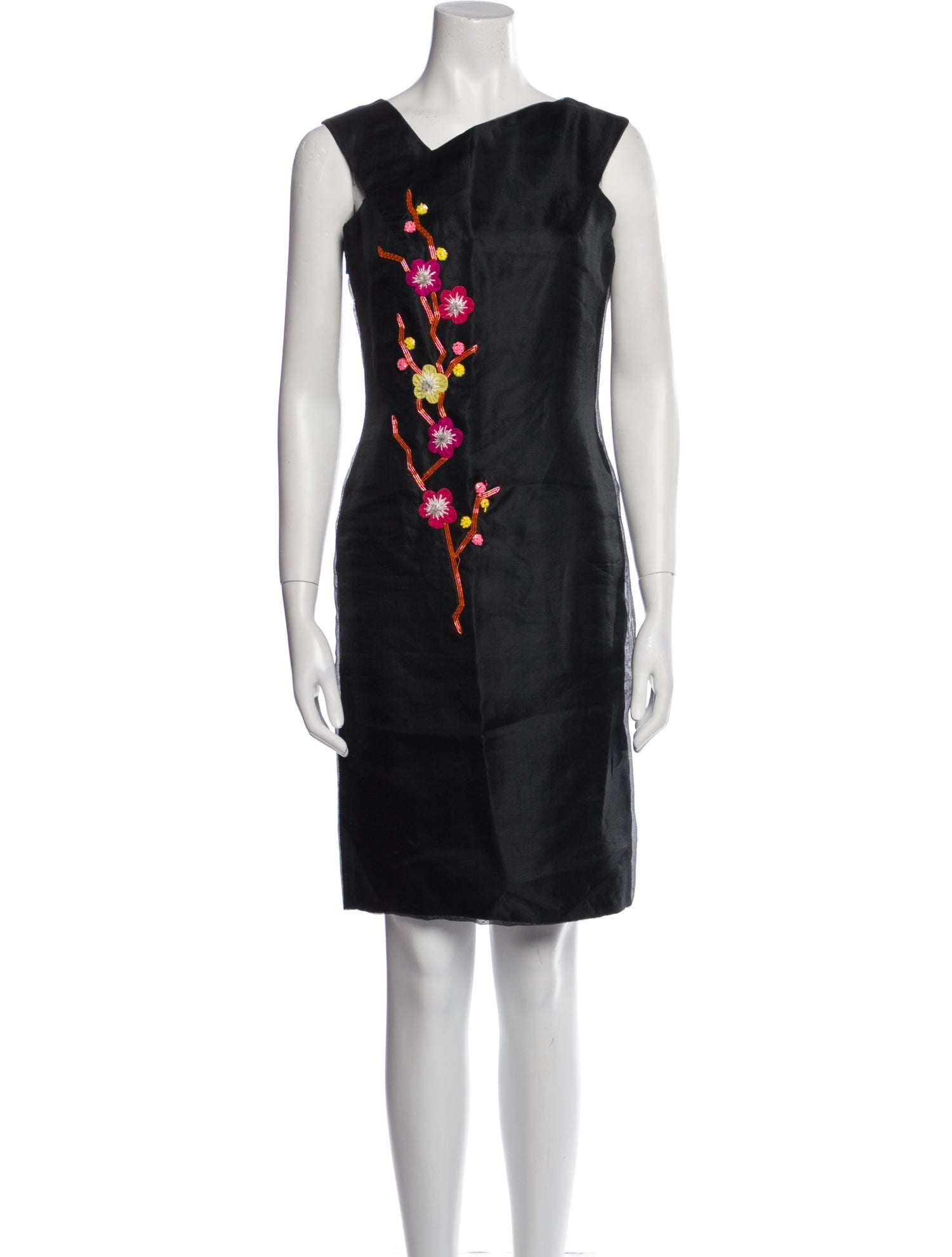 Matthew Williamson Silk Knee-Length Dress