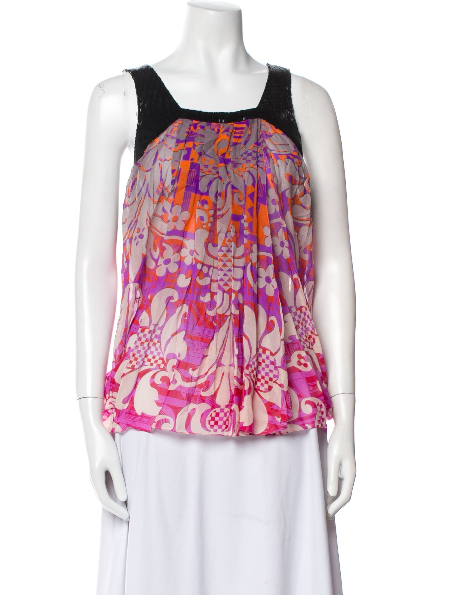 Matthew Williamson Silk Printed Blouse