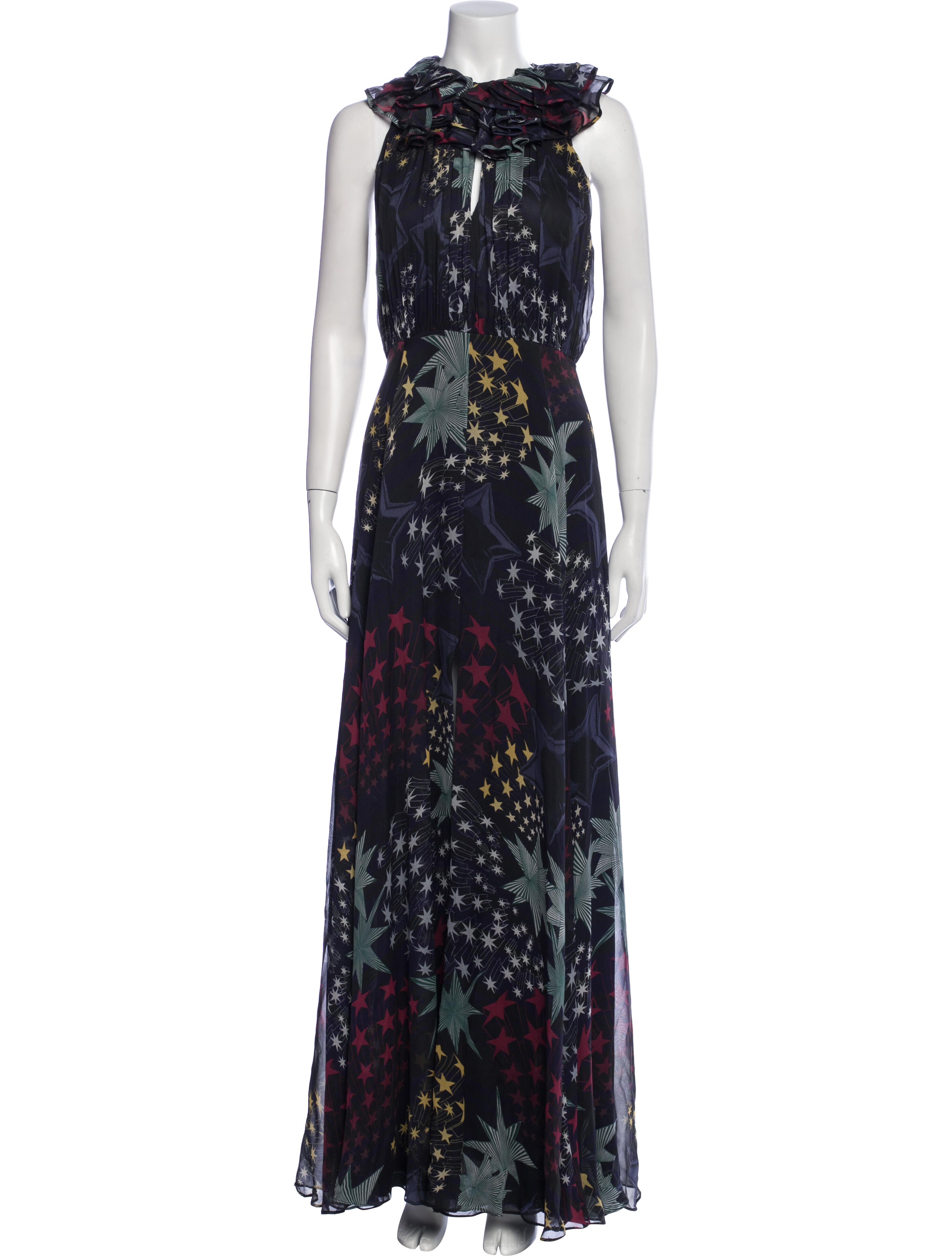 Matthew Williamson Silk Long Dress