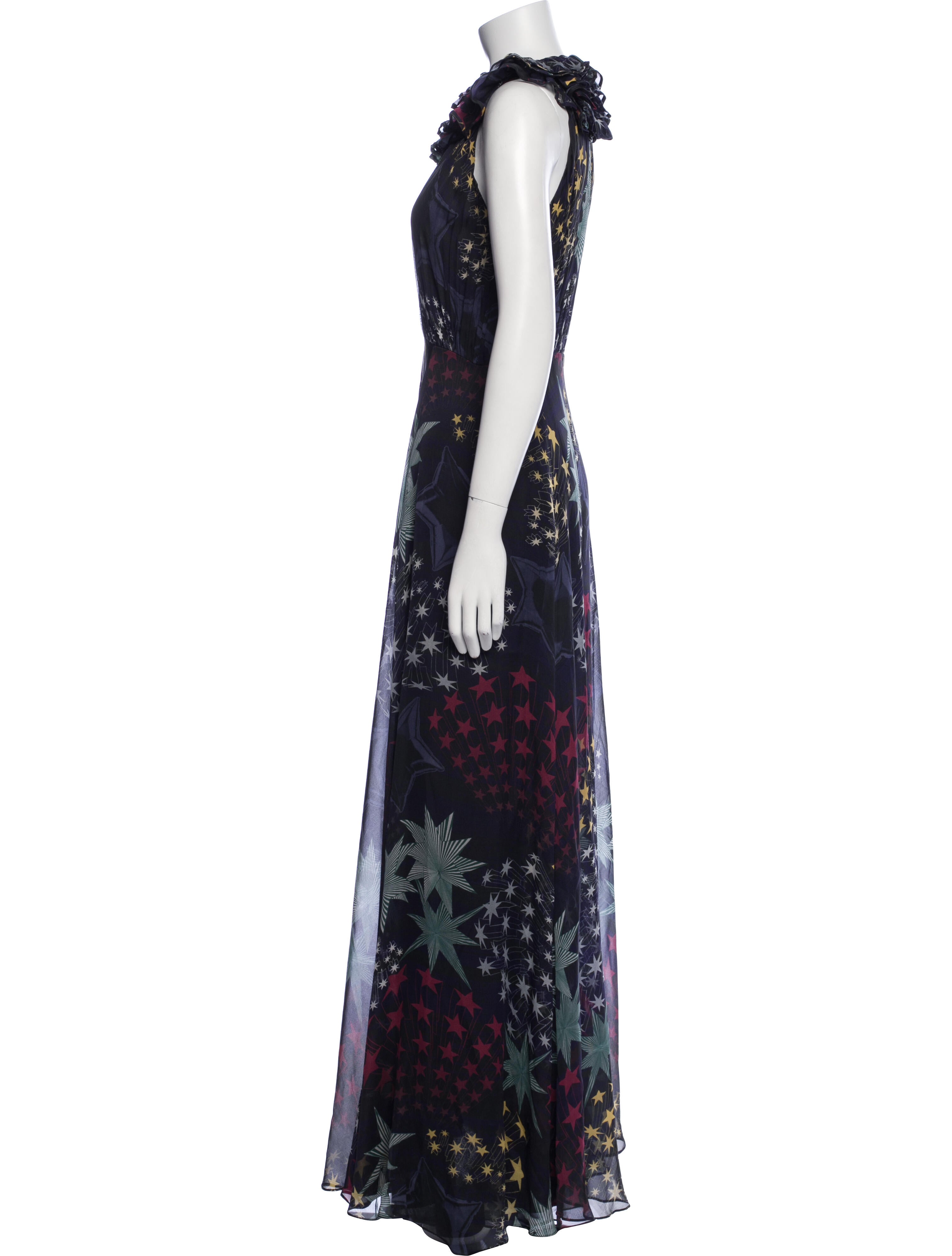 Matthew Williamson Silk Long Dress