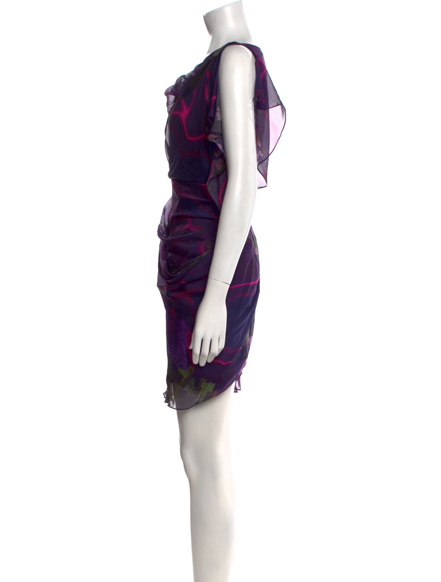 Matthew Williamson Silk Knee-Length Dress