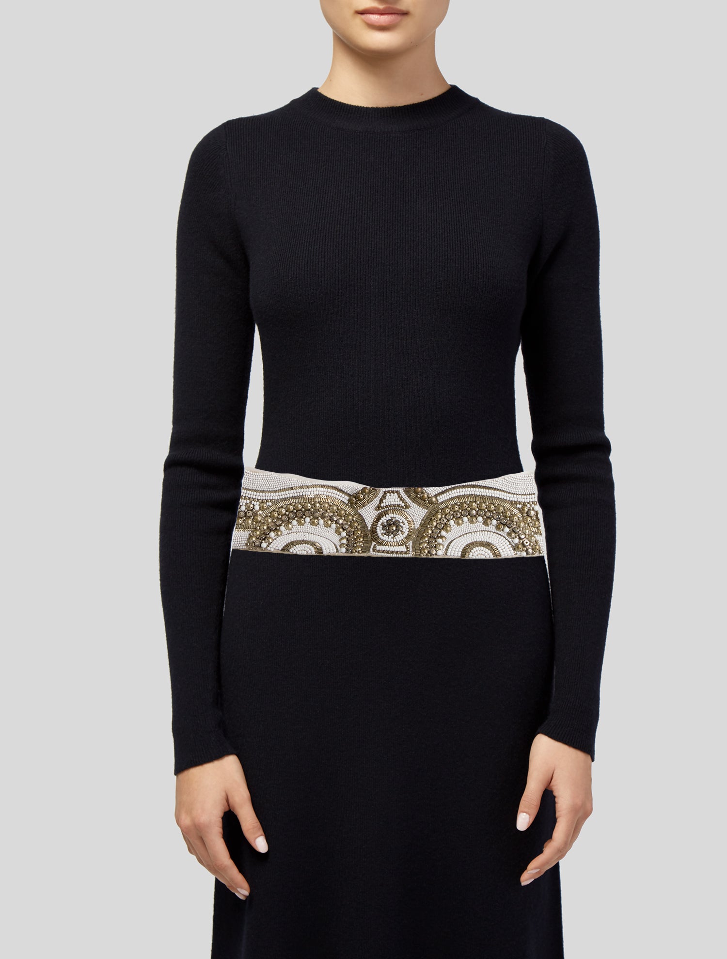 Matthew Williamson Wide Satin Waist Belt