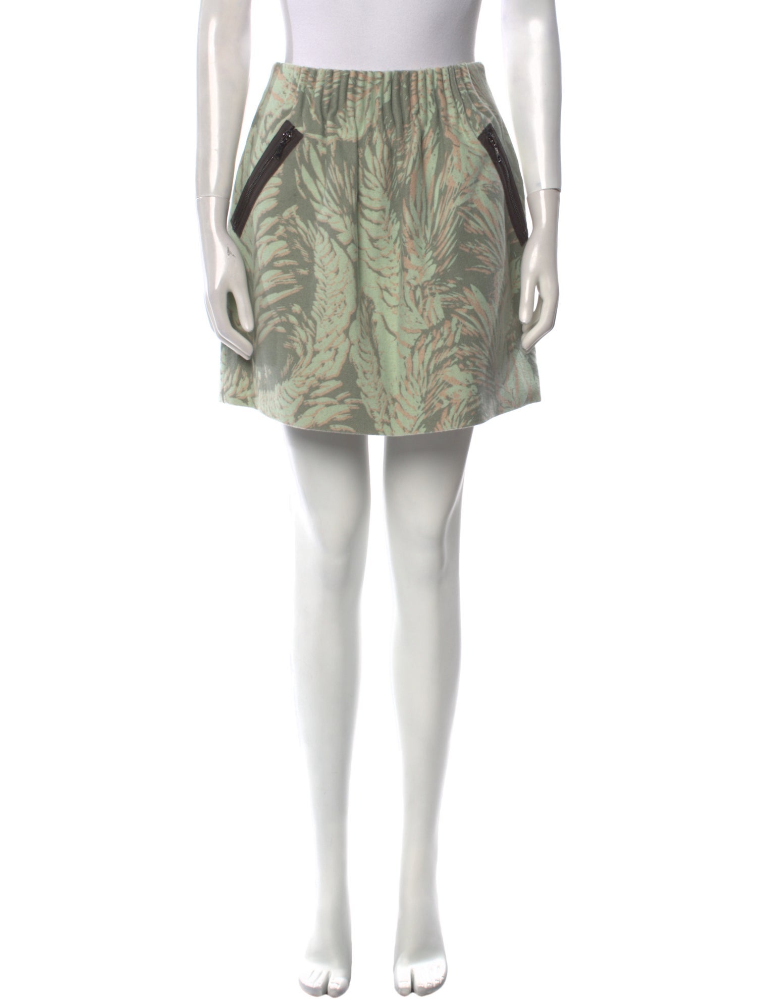Matthew Williamson Virgin Wool Mini Skirt