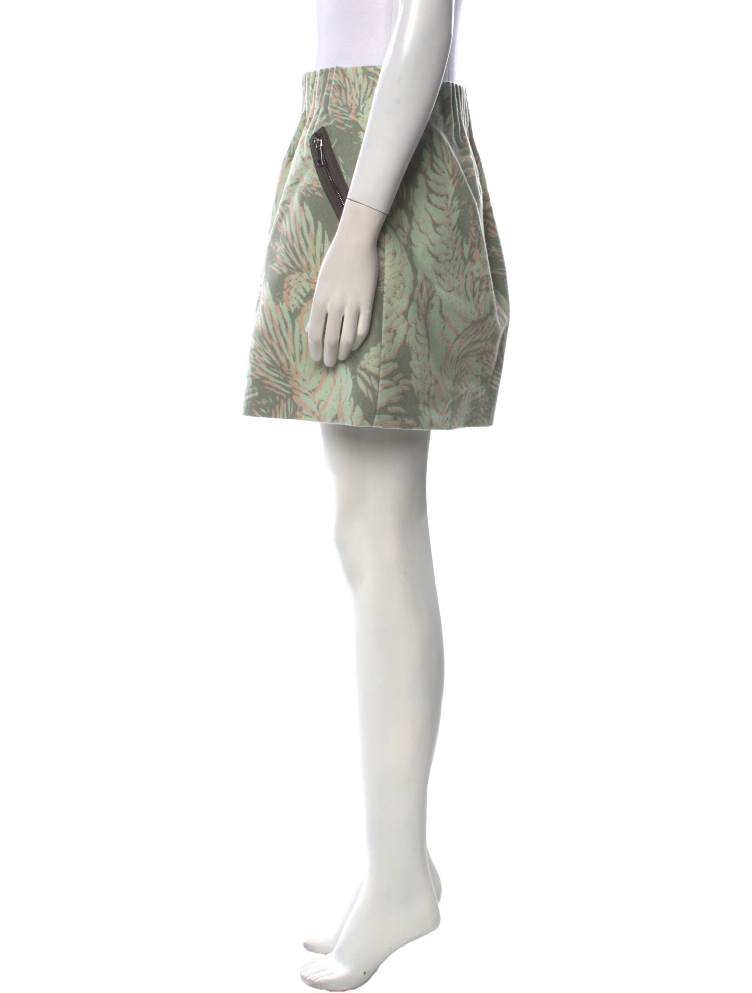 Matthew Williamson Virgin Wool Mini Skirt