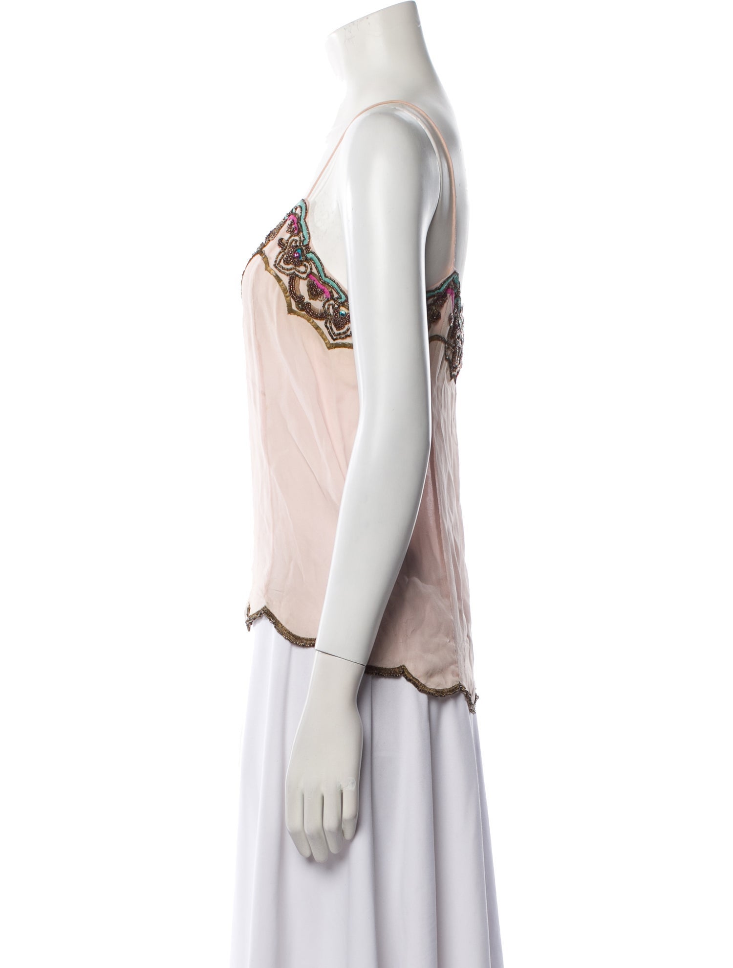 Matthew Williamson V-Neck Sleeveless Top