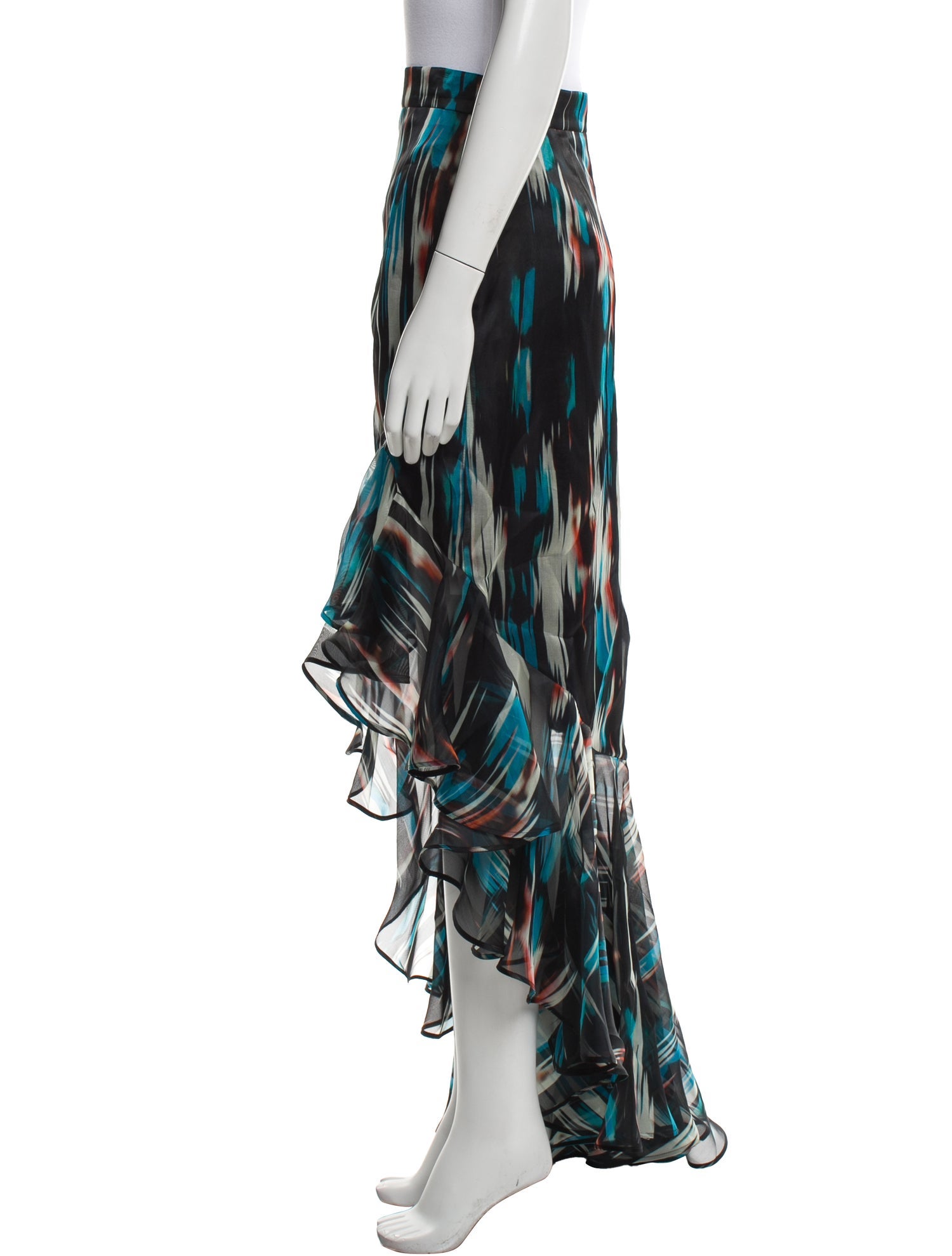 Matthew Williamson Silk Long Skirt