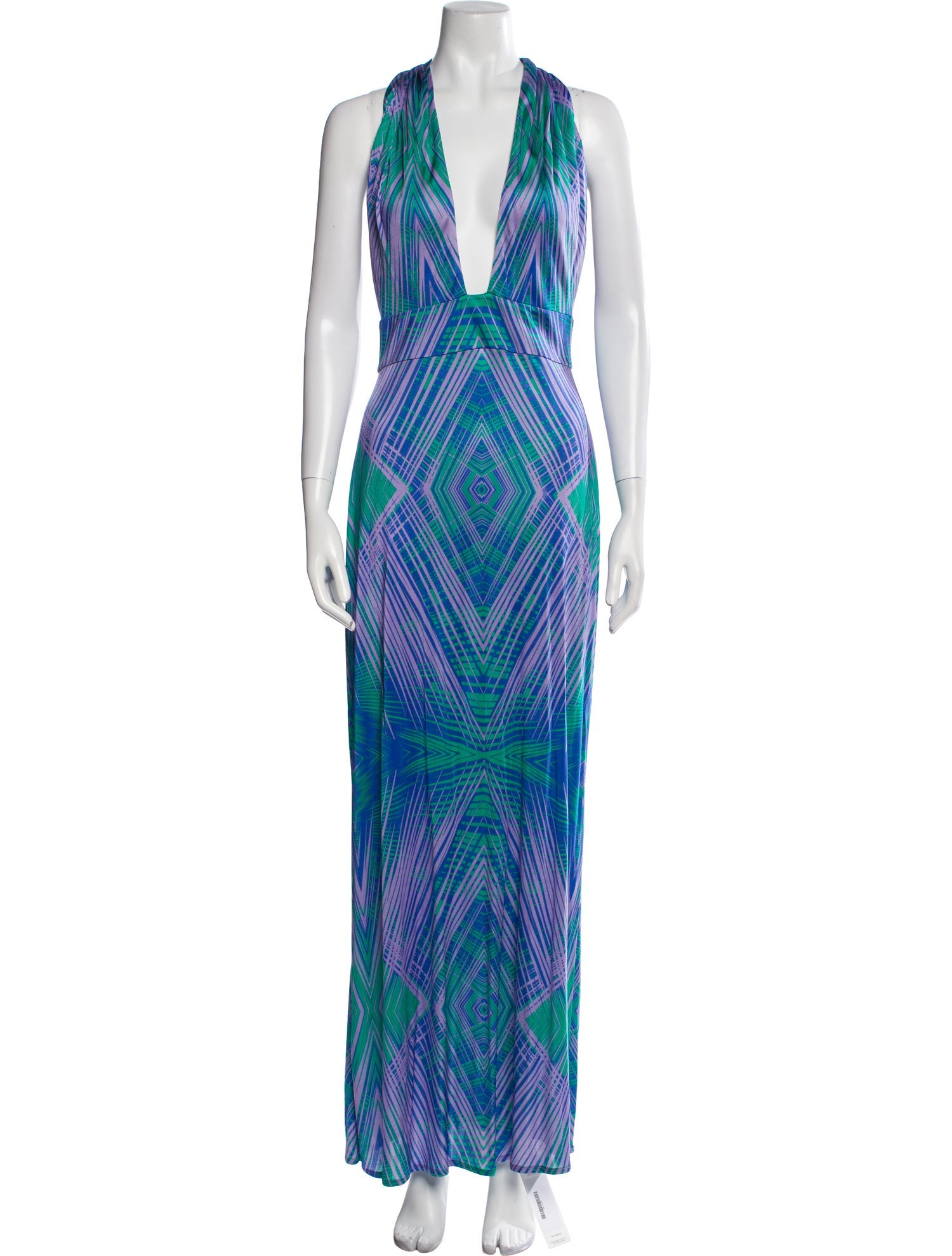 Matthew Williamson Printed Long Dress